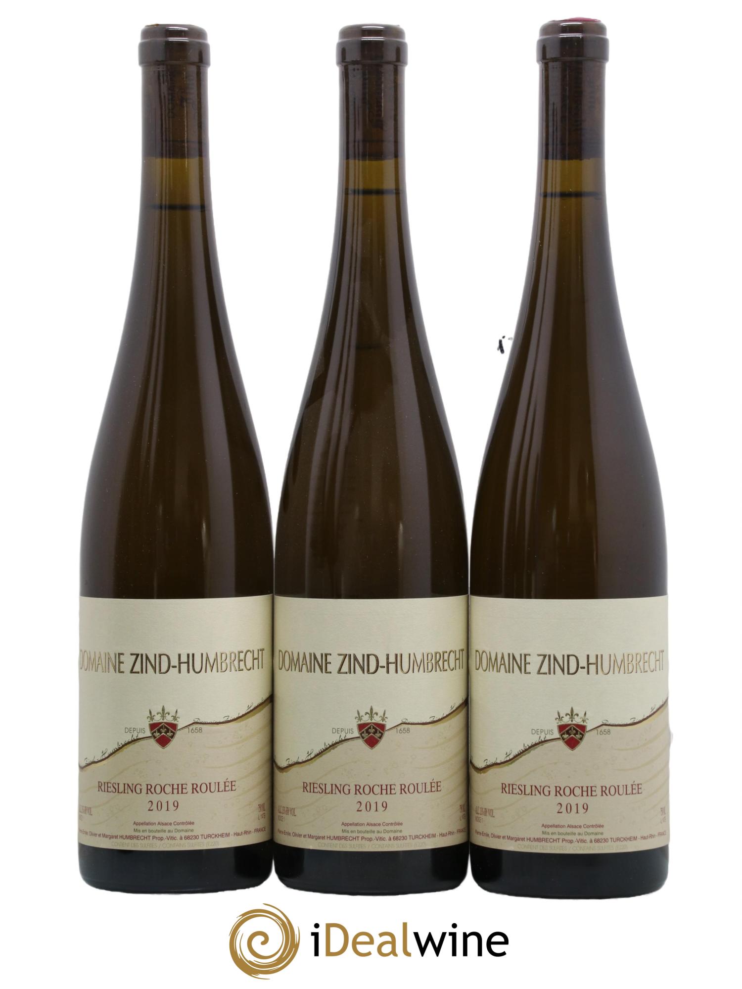 Alsace Riesling Roche roulée Zind-Humbrecht (Domaine) 2019 - Posten von 6 Flaschen - 1