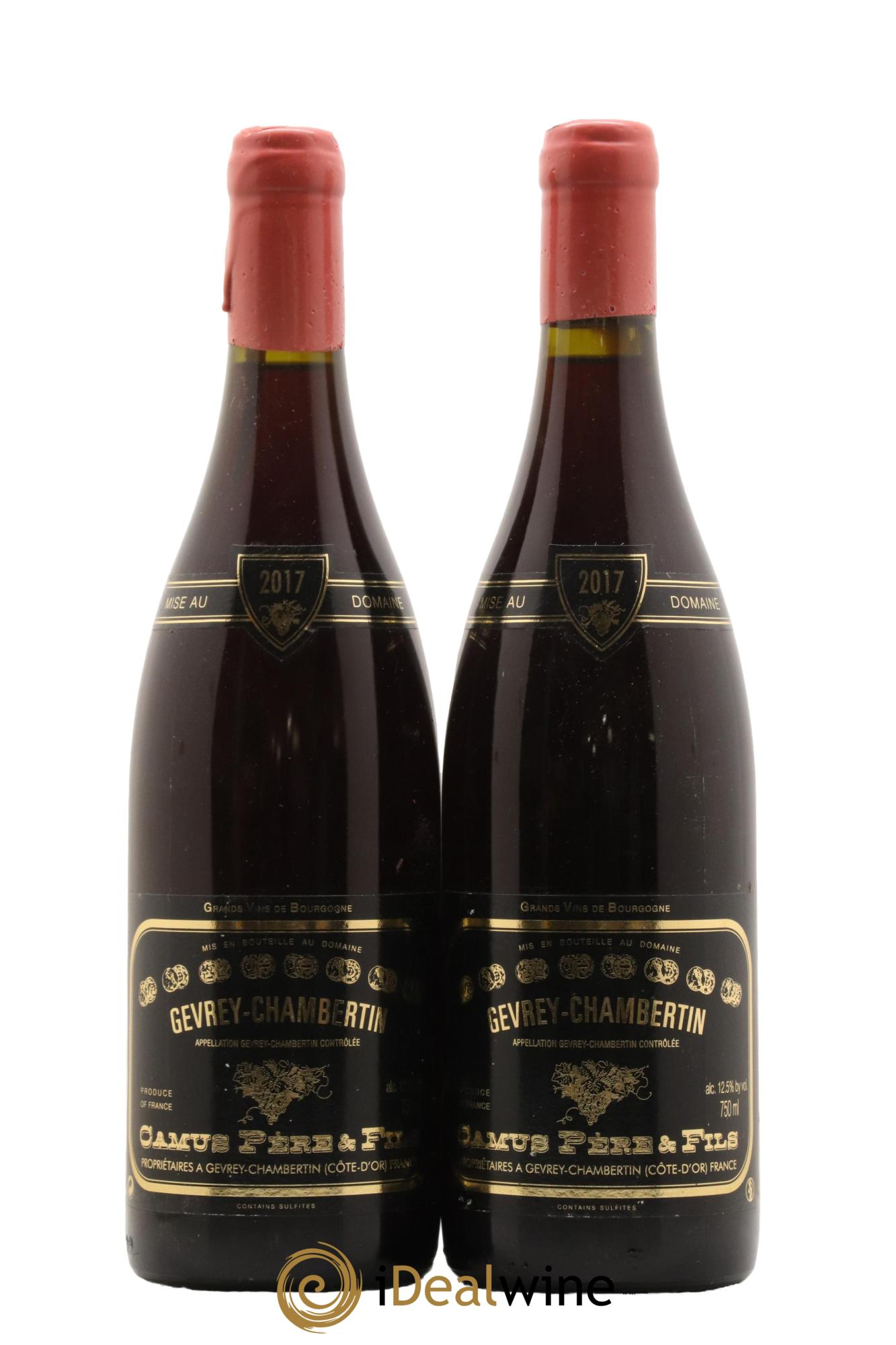 Gevrey-Chambertin Camus Père et Fils (Domaine) 2017 - Lot de 2 bouteilles - 0