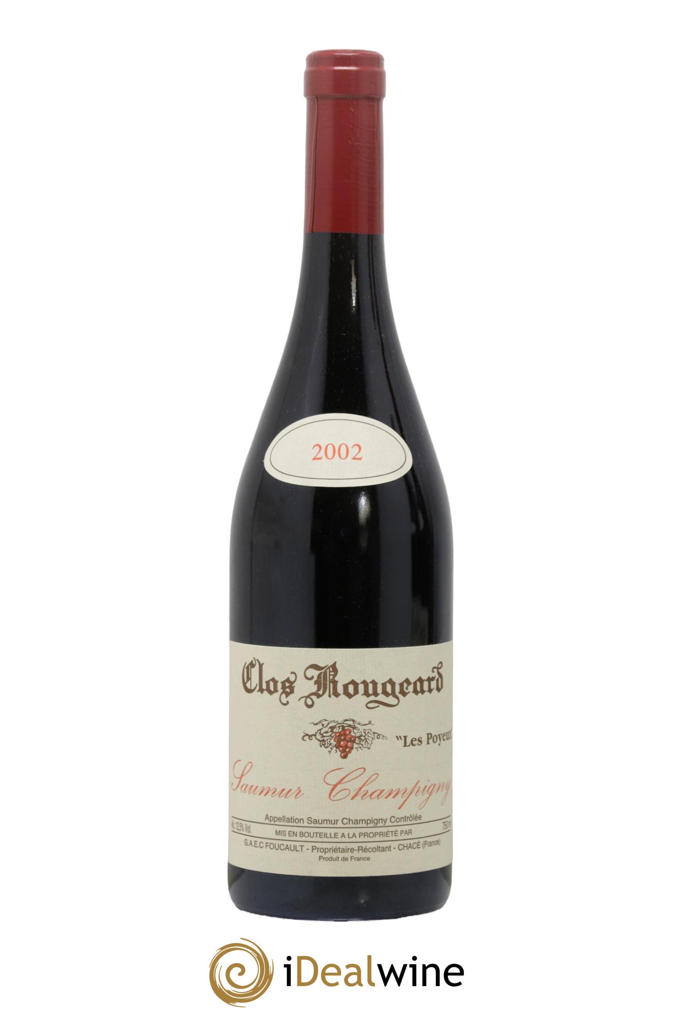 Saumur-Champigny Les Poyeux Clos Rougeard 2002 - Lot de 1 bouteille - 0