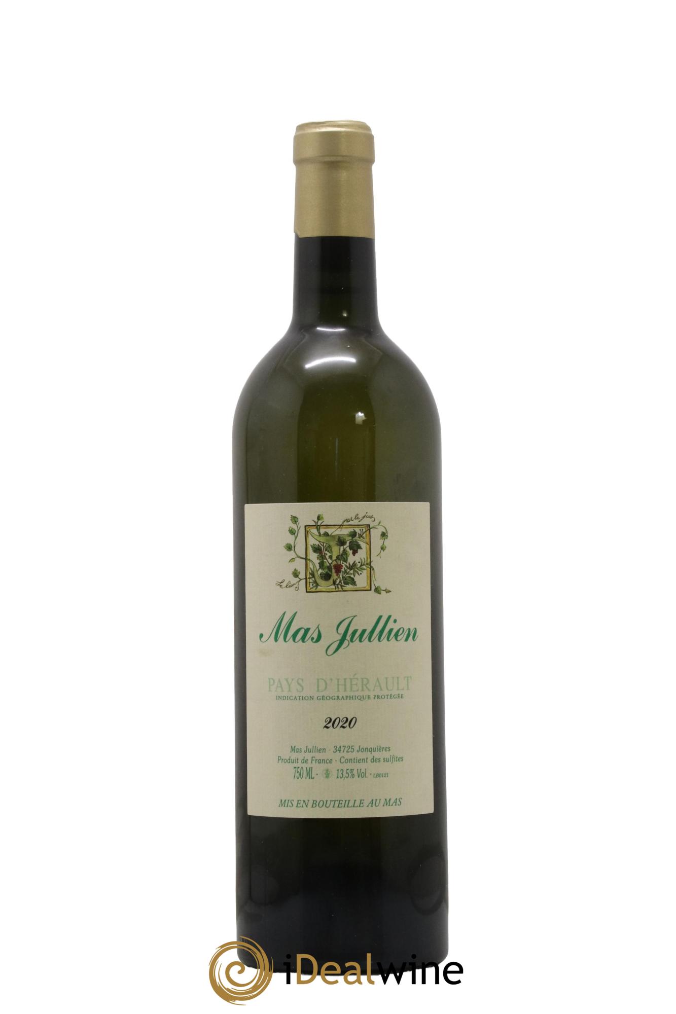 Pays d'Hérault Mas Jullien Olivier Jullien 2020 - Lot de 1 bouteille - 0