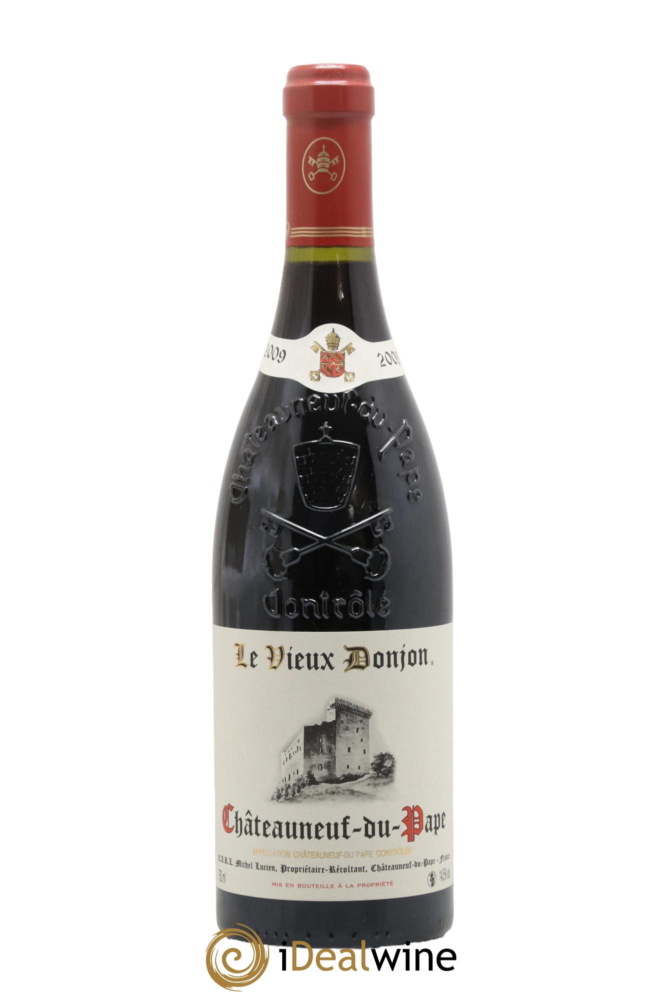 Châteauneuf-du-Pape Le Vieux Donjon Michel Lucien 2009 - Lot de 1 bouteille - 0