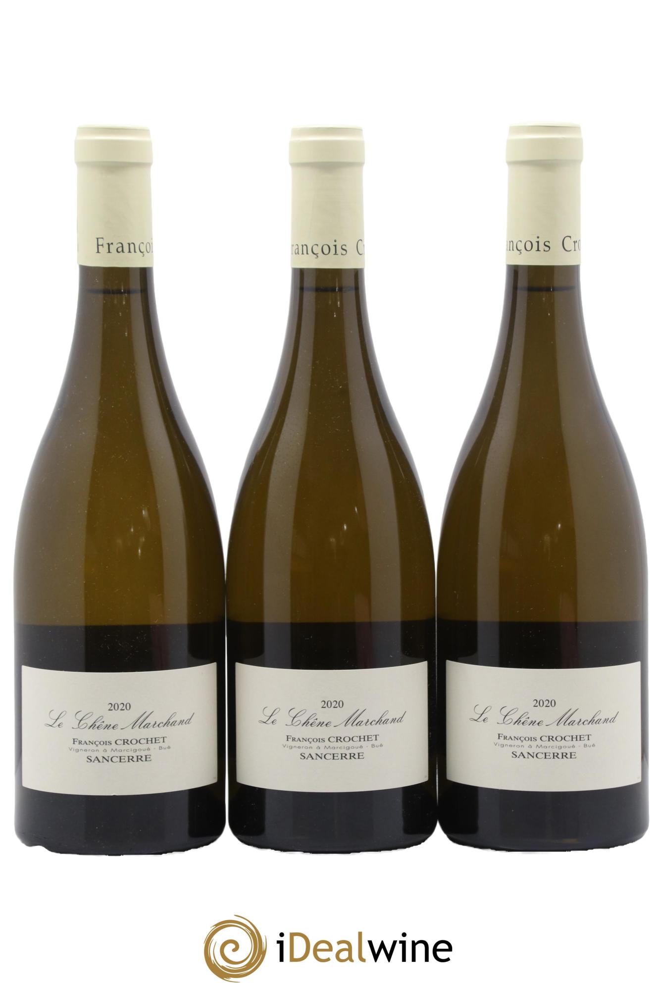 Sancerre Le Chêne Marchand François Crochet 2020 - Lot of 3 bottles - 0