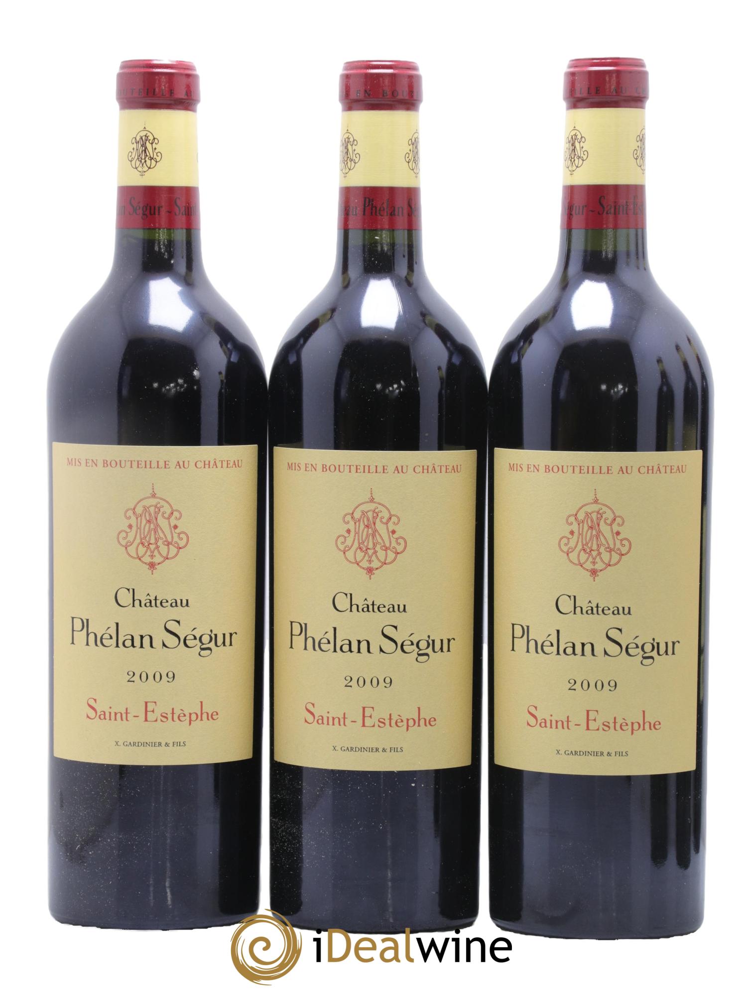 Château Phélan Ségur 2009 - Lotto di 6 bottiglie - 1