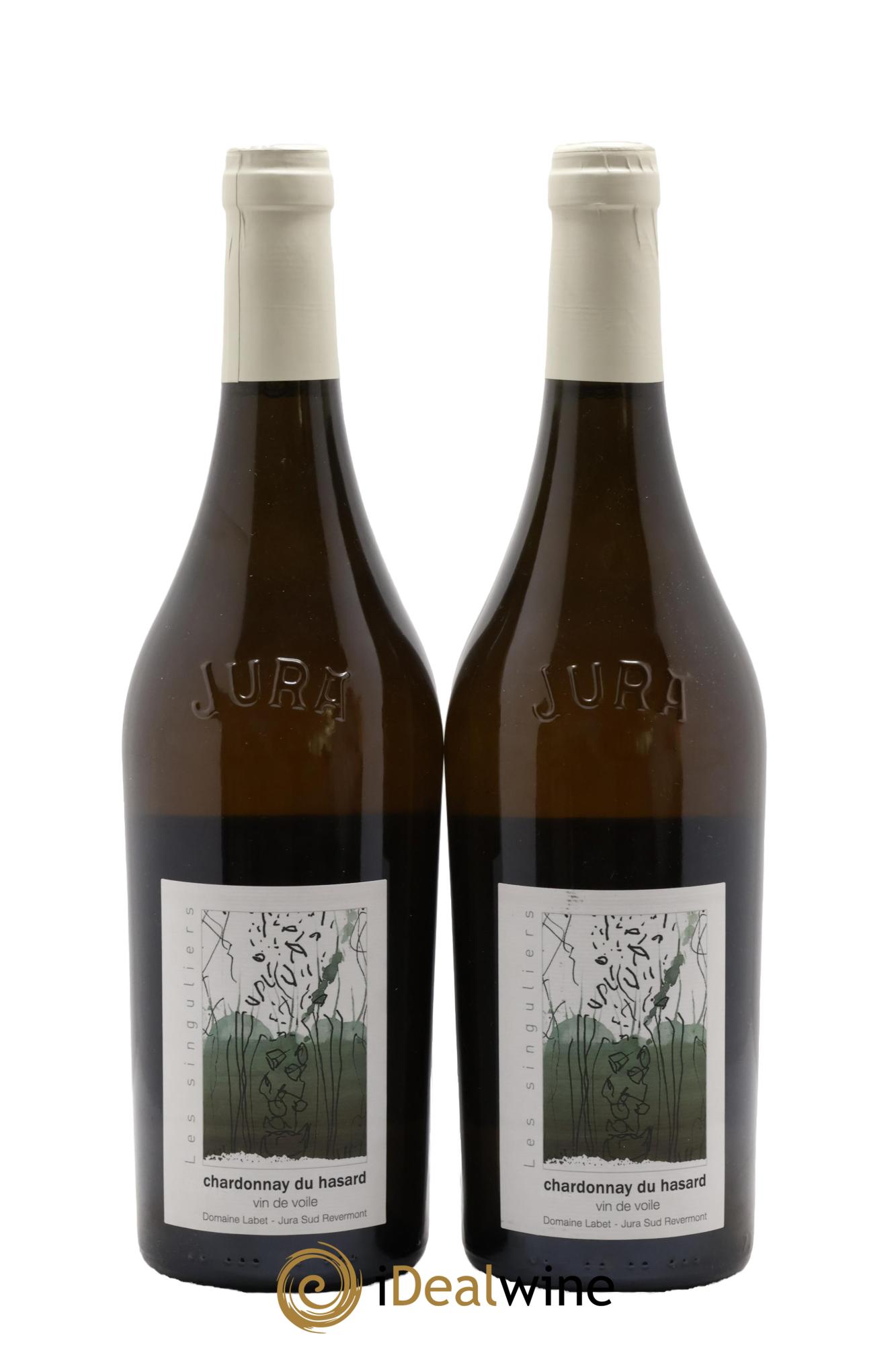 Côtes du Jura Vin de voile Chardonnay du Hasard Romain - Julien - Charline Labet 2015 - Posten von 2 Flaschen - 0