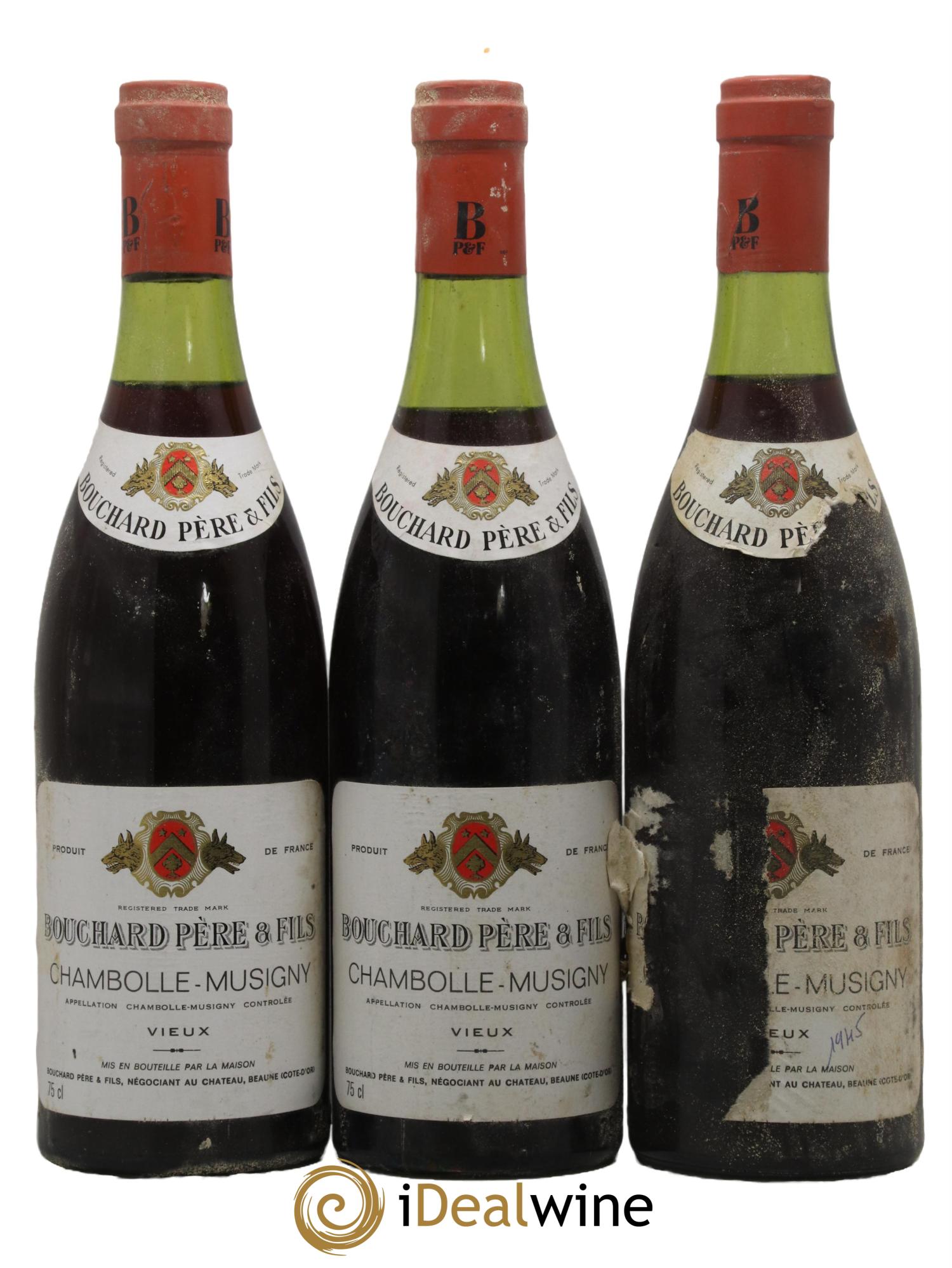 Chambolle-Musigny Bouchard Père & Fils Vieux - Lot de 3 bouteilles - 0