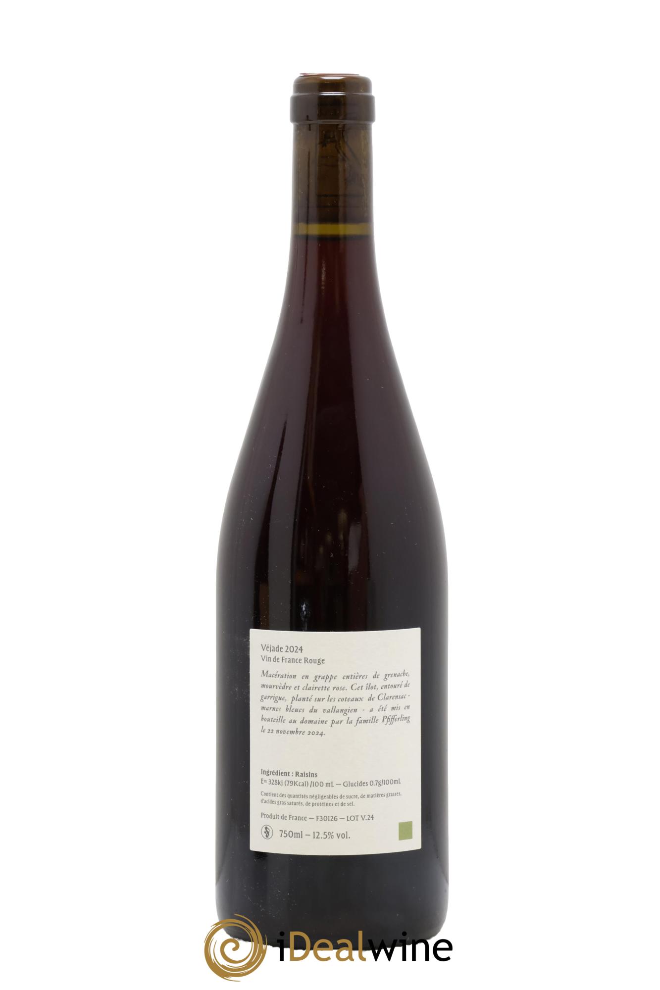 Vin de France Véjade L'Anglore 2024 - Lot of 1 bottle - 1