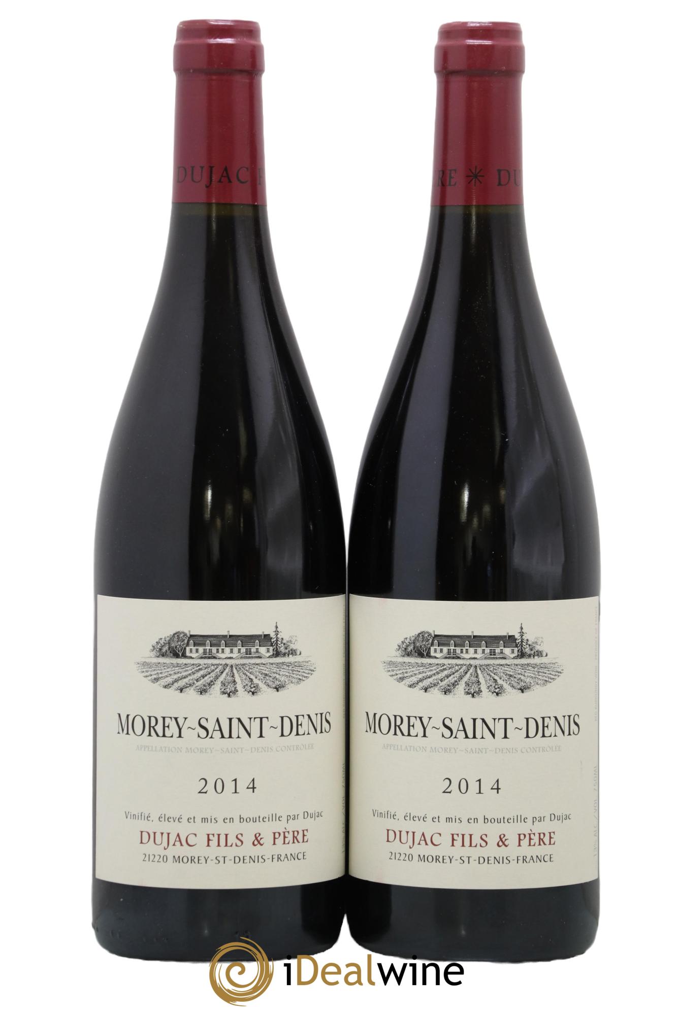 Morey-Saint-Denis Dujac Fils et Père 2014 - Lot of 2 bottles - 0