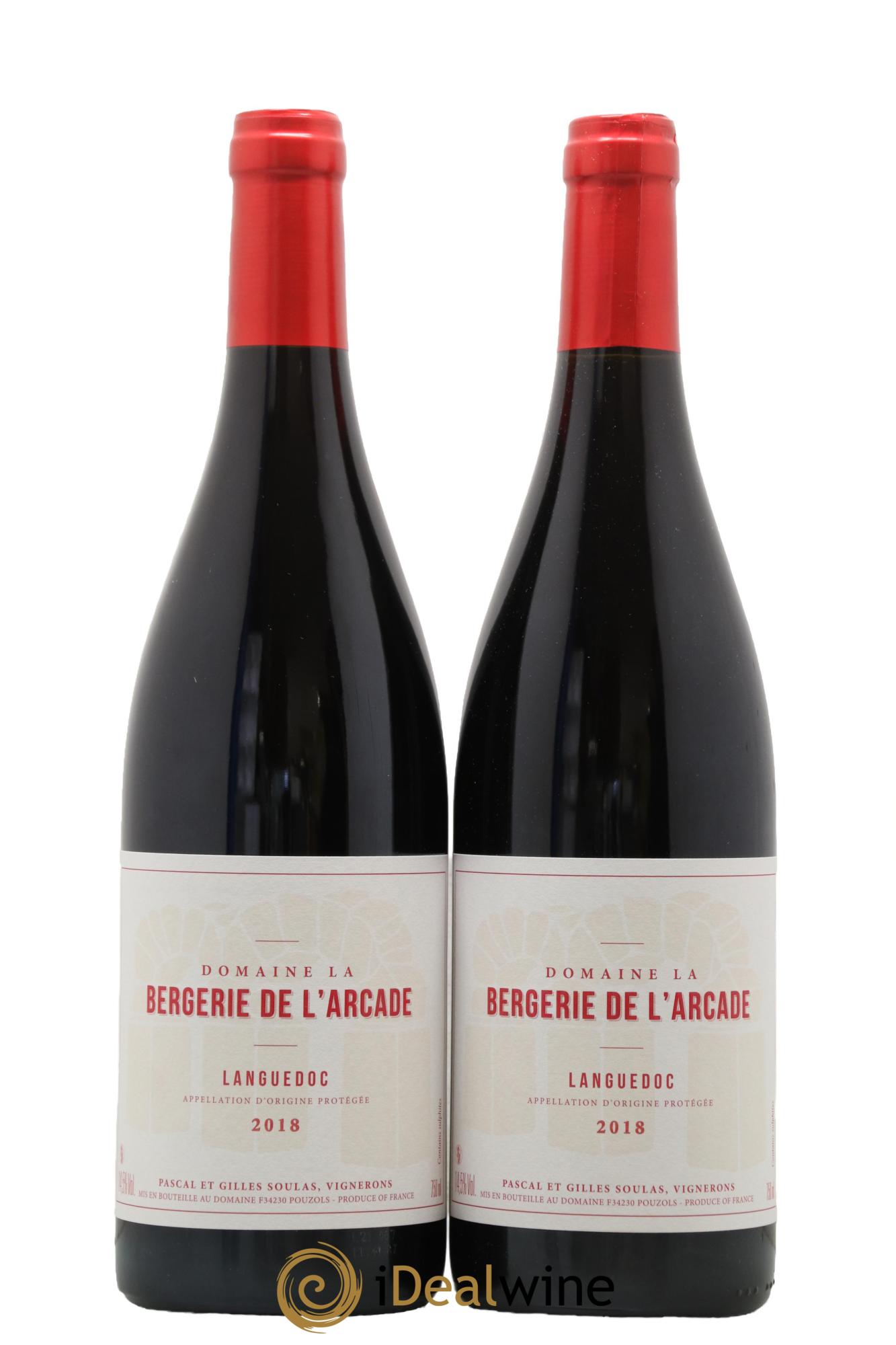 Languedoc La Bergerie de l'Arcade (Domaine) 2018 - Lot de 2 bouteilles - 0