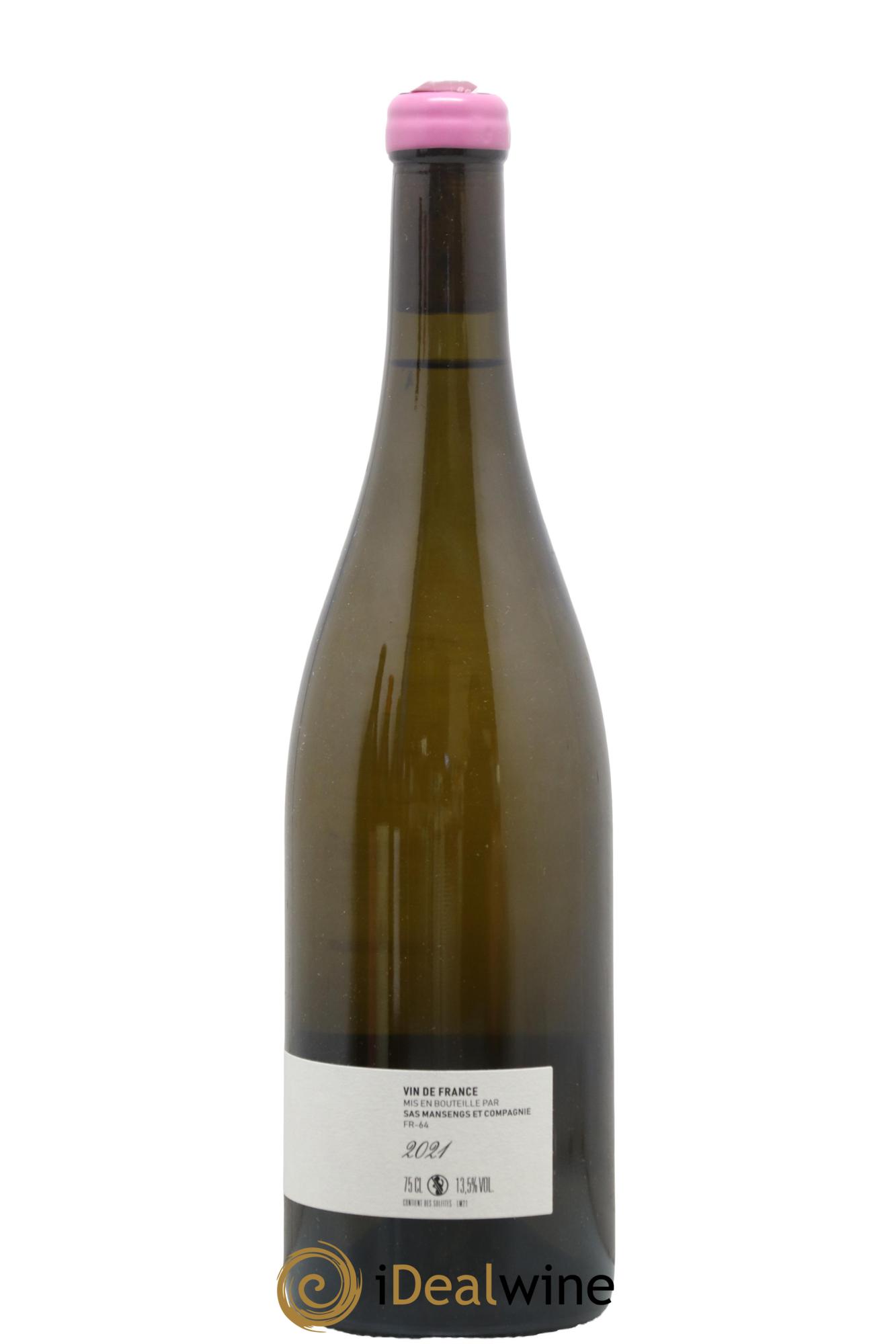 Vin de France Mansengs Jean-Baptiste Semmartin Mansengs SAS Manseng et Cie 2021 - Lot de 1 bouteille - 1