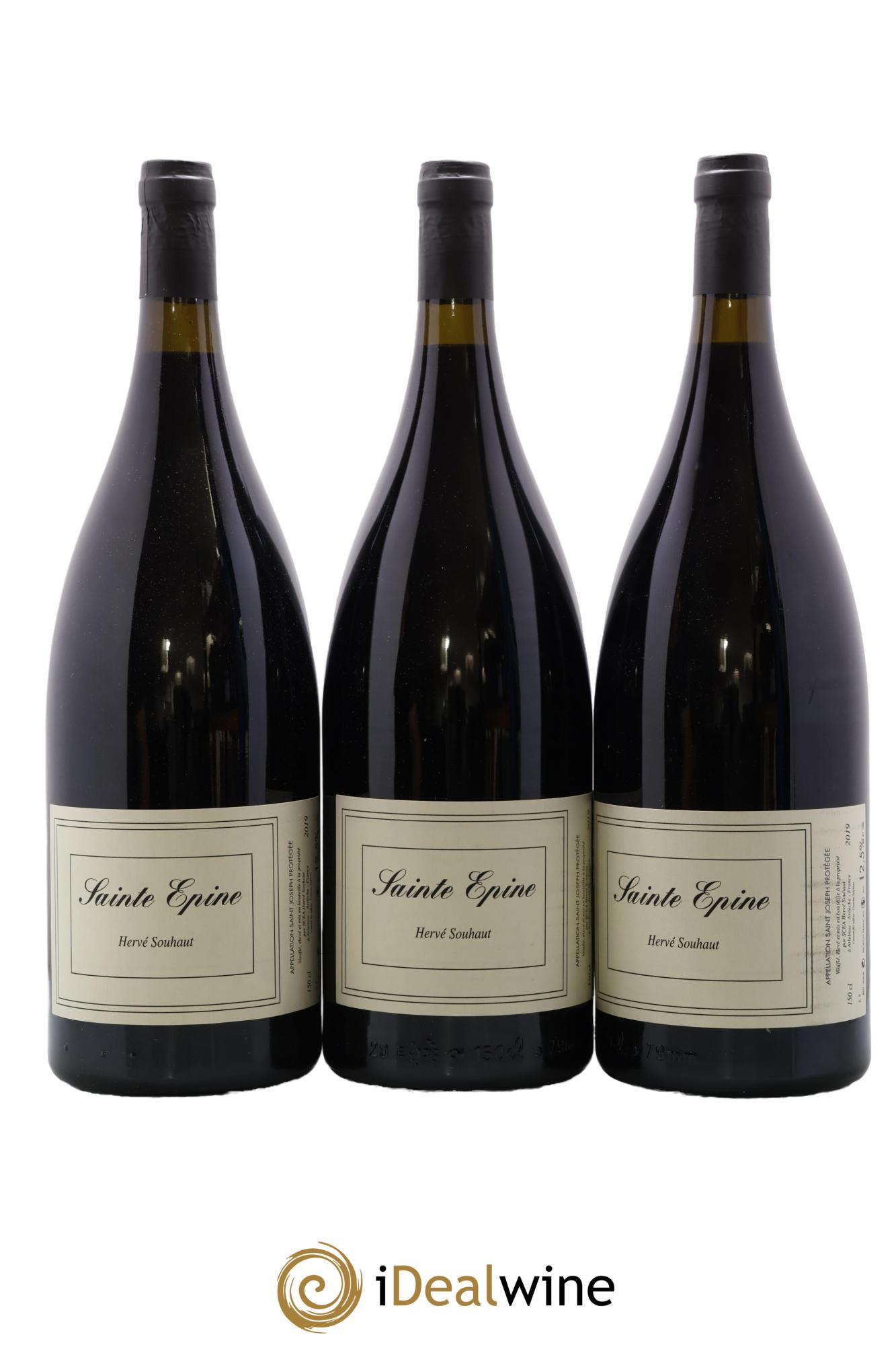 Saint-Joseph Sainte Epine Hervé Souhaut - Domaine Romaneaux-Destezet 2019 - Lot of 3 magnums - 0