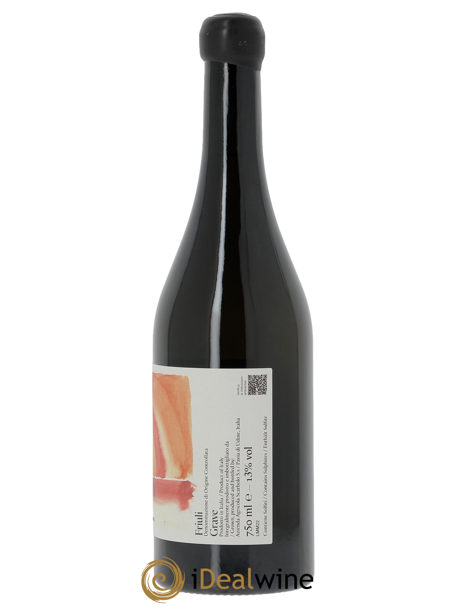 Friuli Memari Scarbolo 2022 - Lot de 1 bouteille - 1