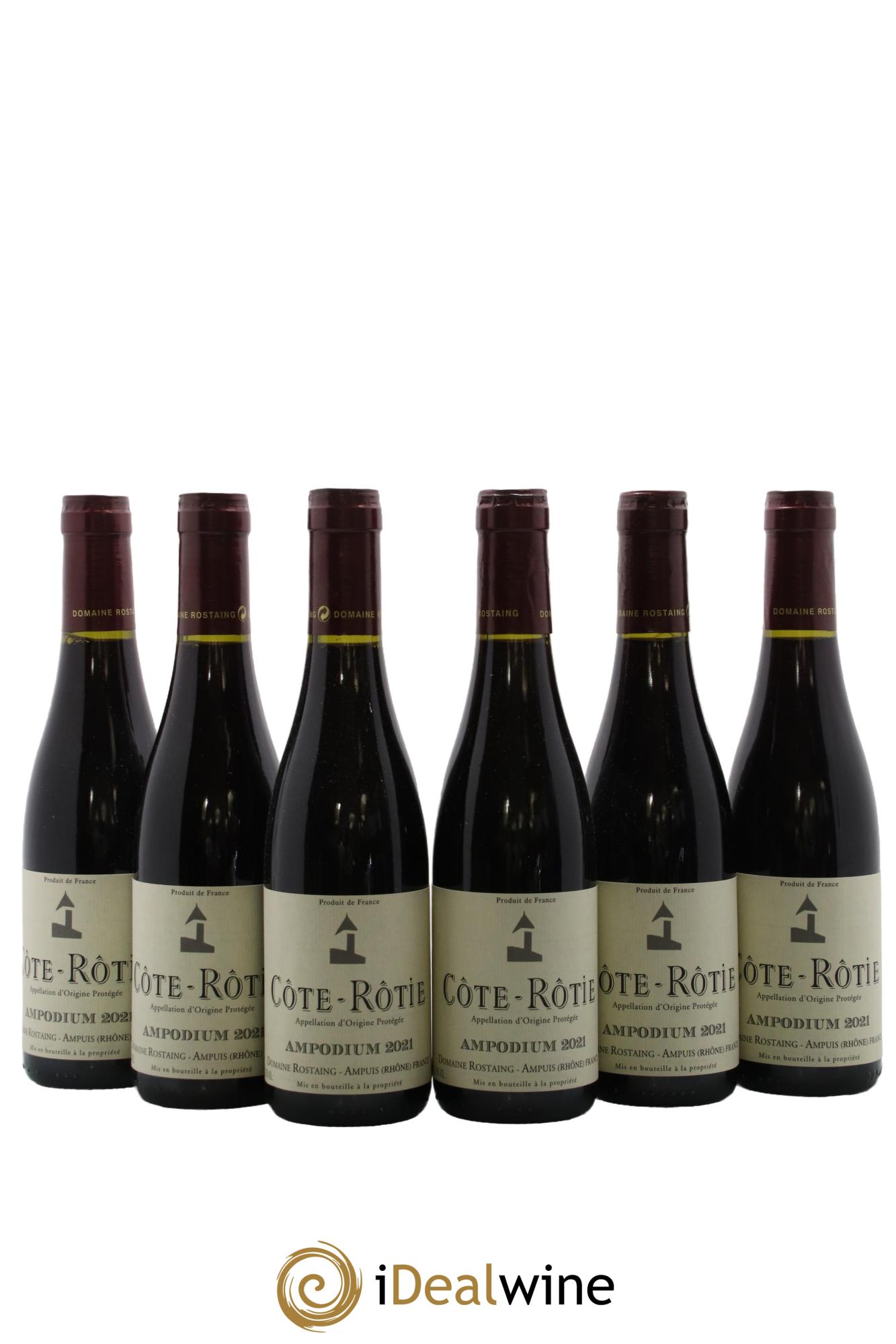 Côte-Rôtie Ampodium René Rostaing 2021 - Lot de 6 demi bouteilles - 0