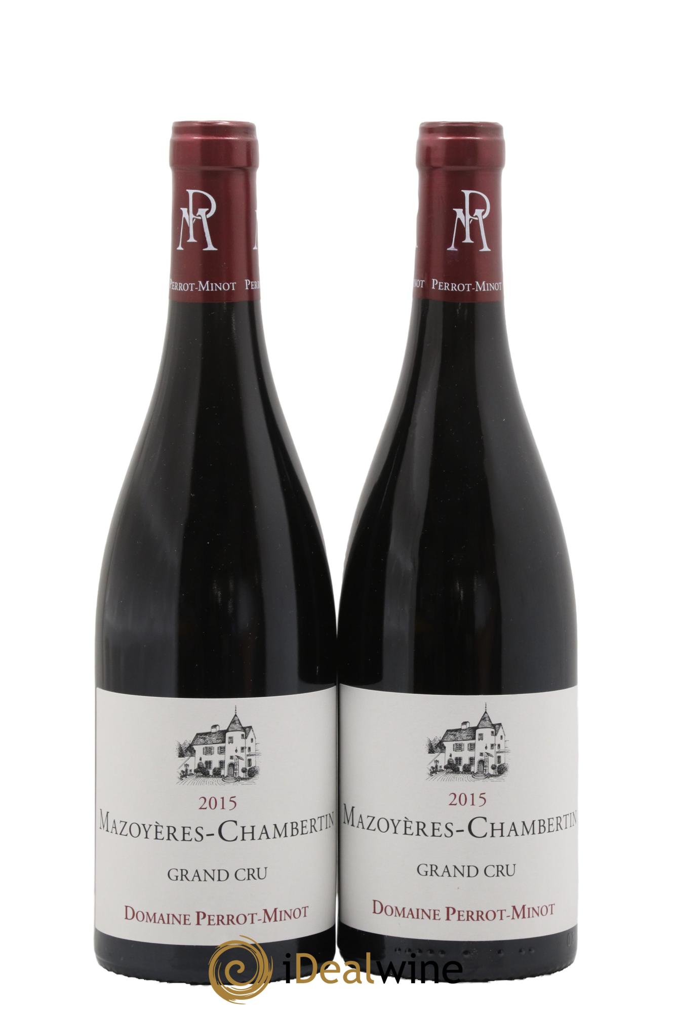 Mazoyères-Chambertin Grand Cru Vieilles Vignes Perrot-Minot 2015 - Lot de 2 bouteilles - 0