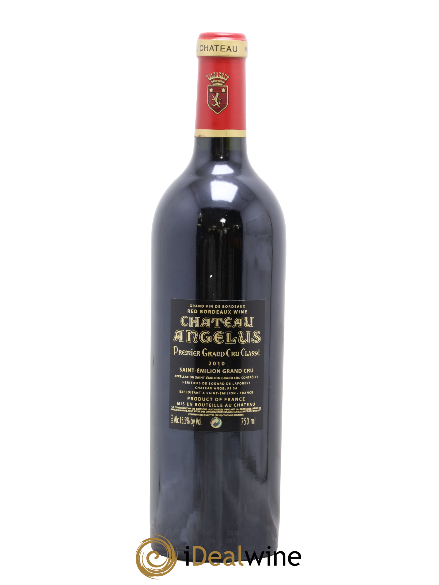 Château Angélus 1er Grand Cru Classé A 2010 - Lotto di 1 bottiglia - 1