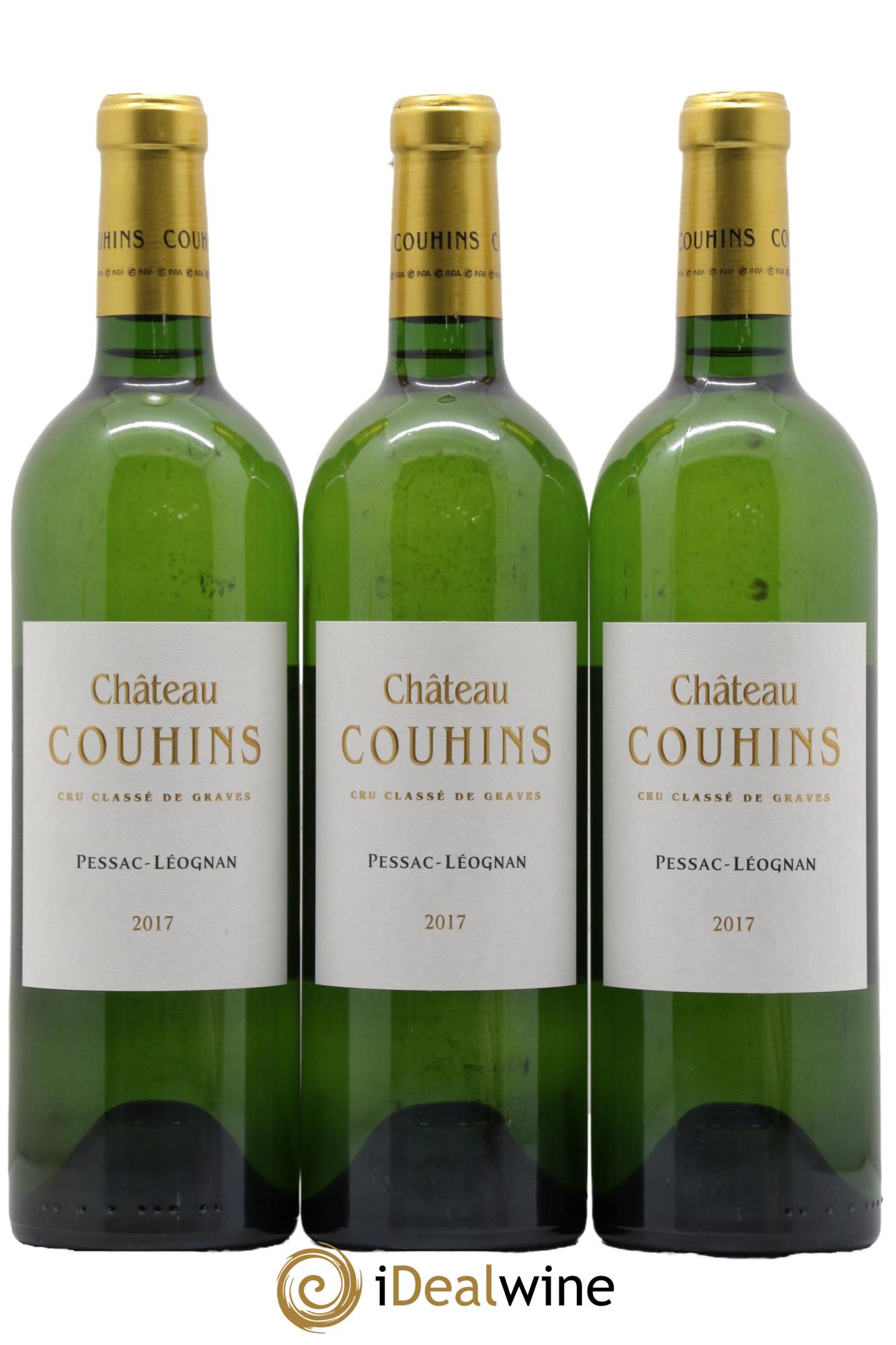 Couhins Cru Classé de Graves 2017 - Lot de 3 bouteilles - 0