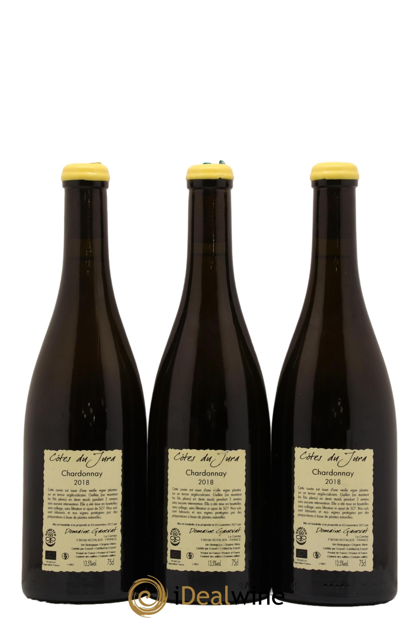 Côtes du Jura Les Chamois du Paradis Jean-François Ganevat (Domaine) 2018 - Lot de 3 bouteilles - 1