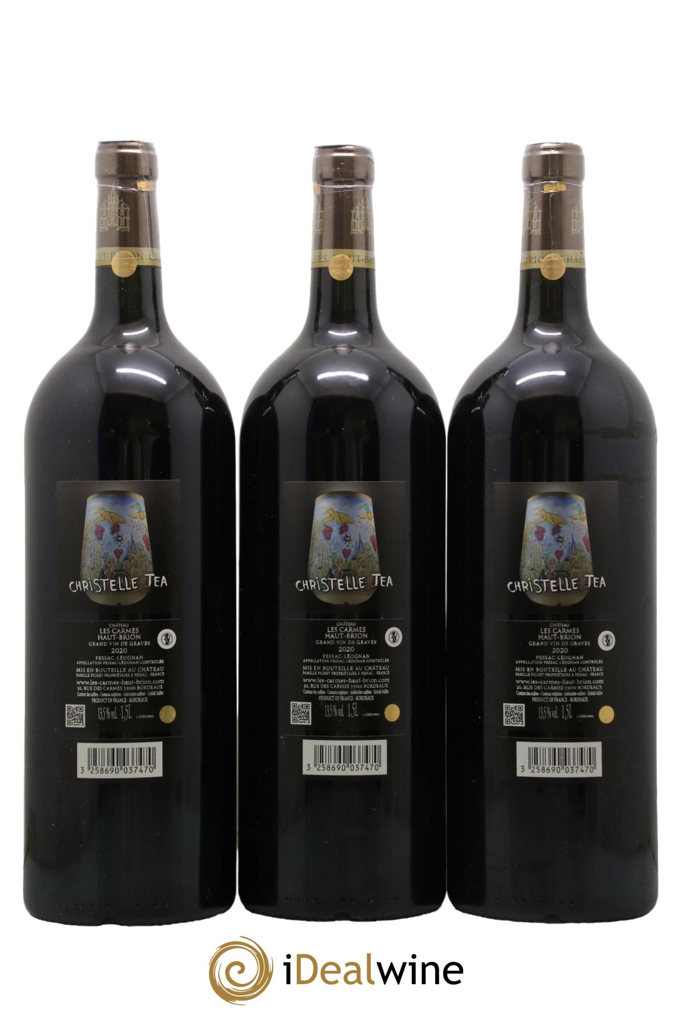 Château Les Carmes Haut-Brion 2020 - Lot de 3 magnums - 1