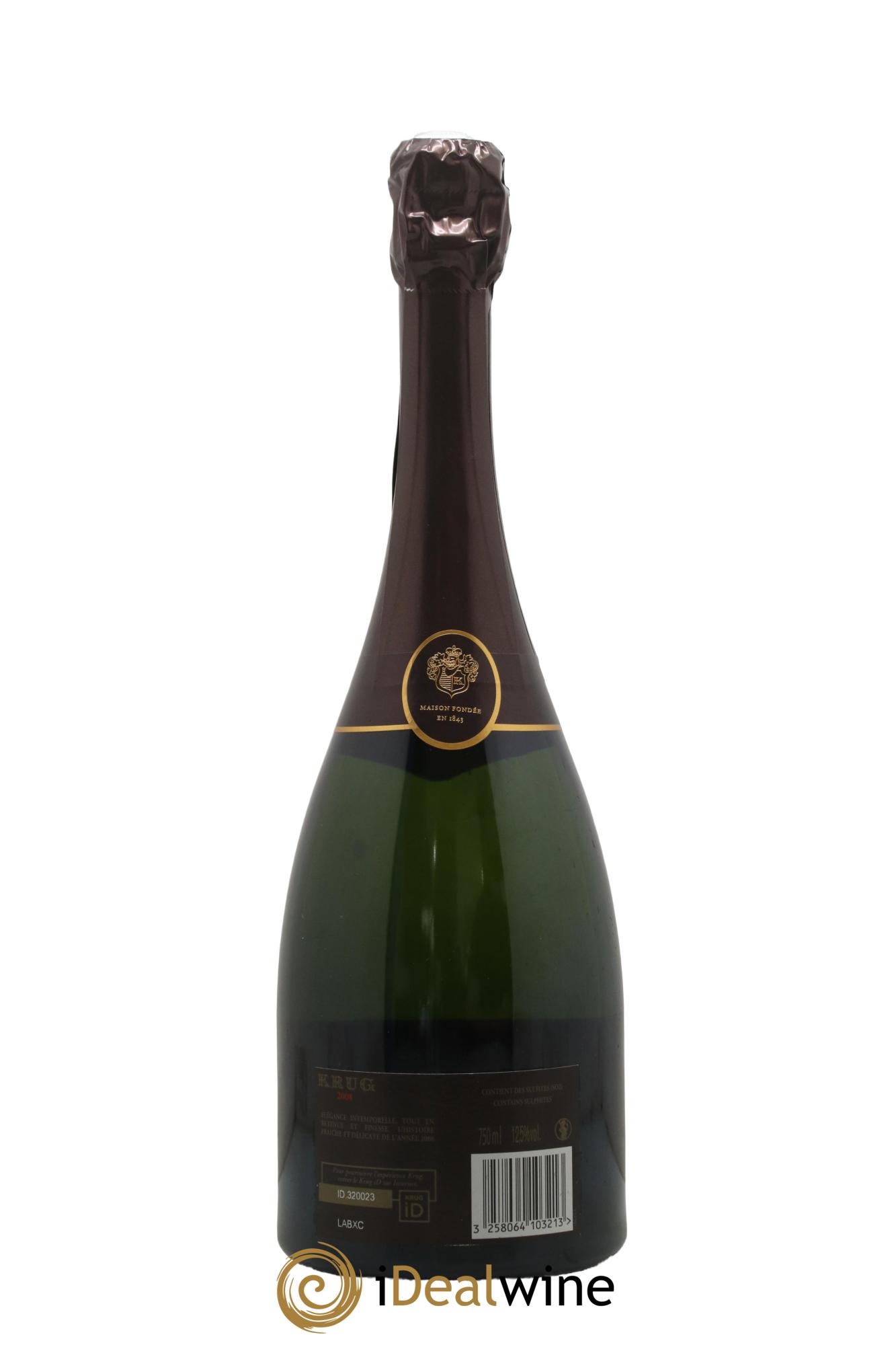 Vintage Krug 2008 - Lotto di 1 bottiglia - 2