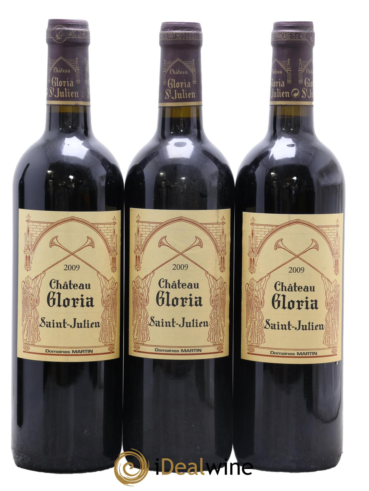 Château Gloria 2009 - Posten von 3 Flaschen - 0