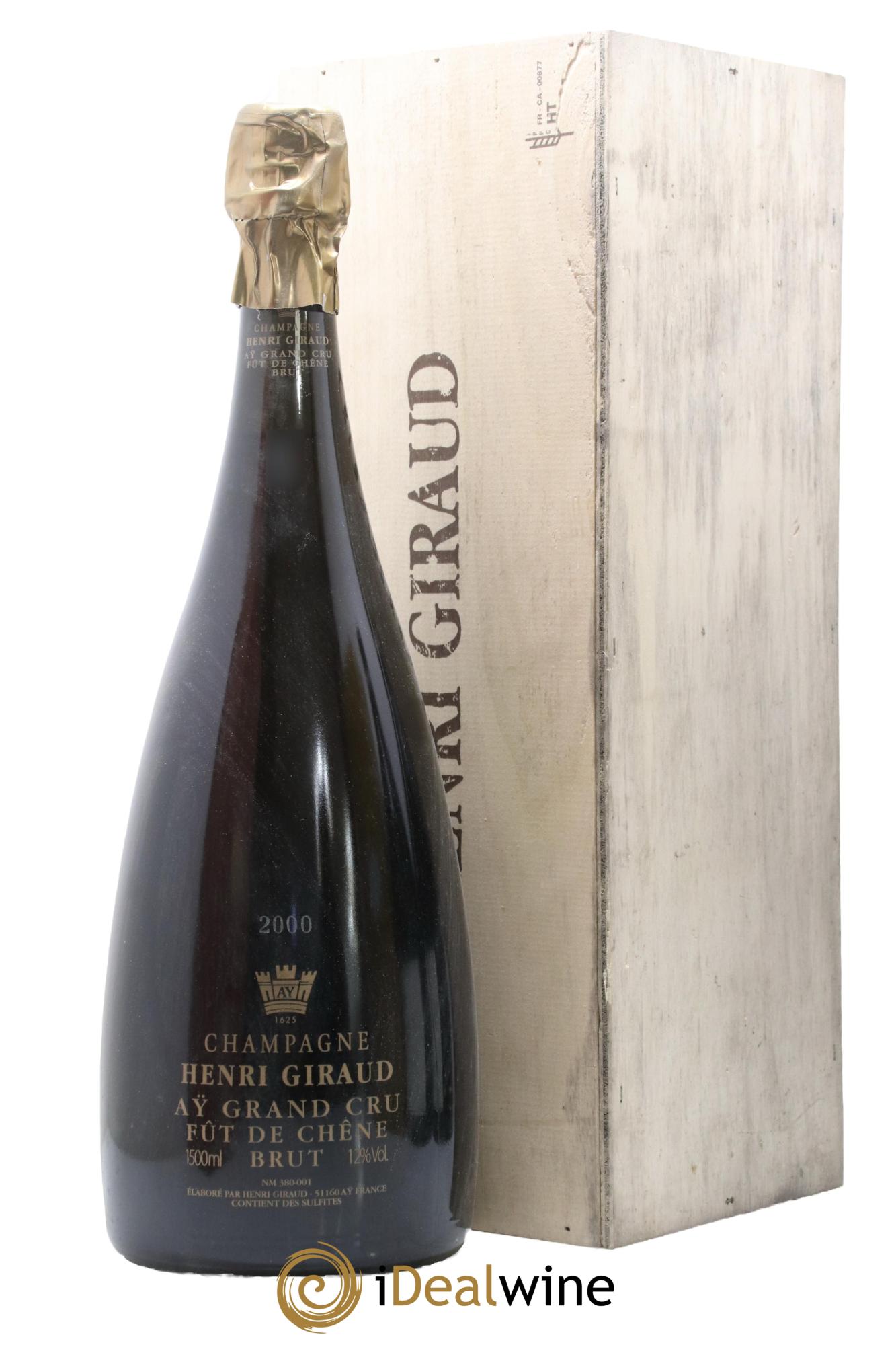 Aÿ Grand Cru Brut Fût de Chêne Henri Giraud 2000 - Lotto di 1 magnum - 0