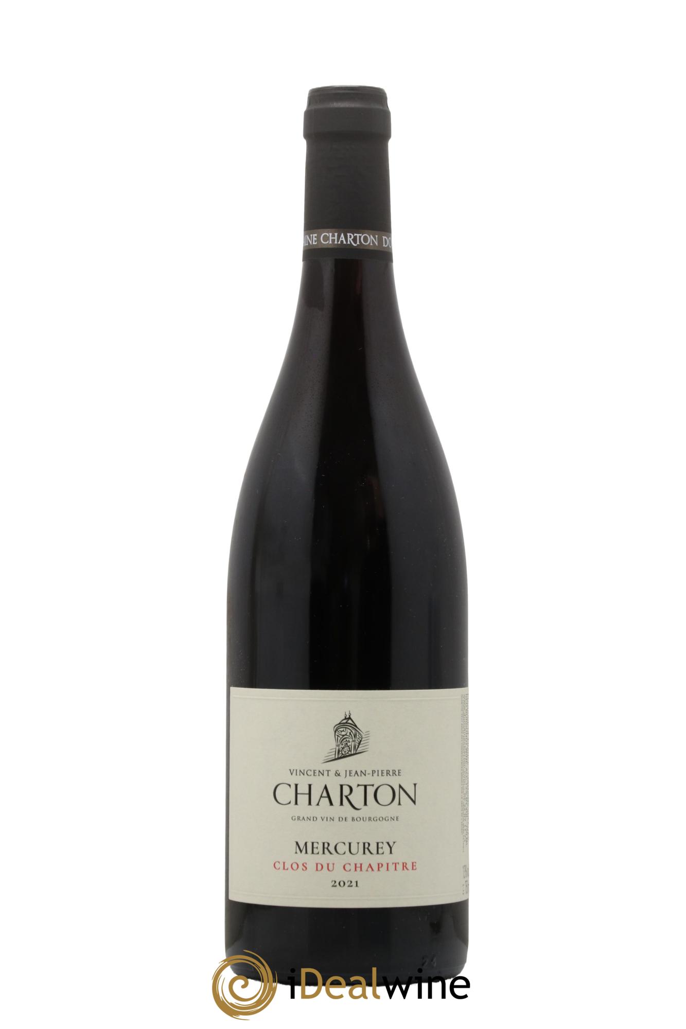 Mercurey Clos Du Chapitre Charton 2021 - Lot de 1 bouteille - 0