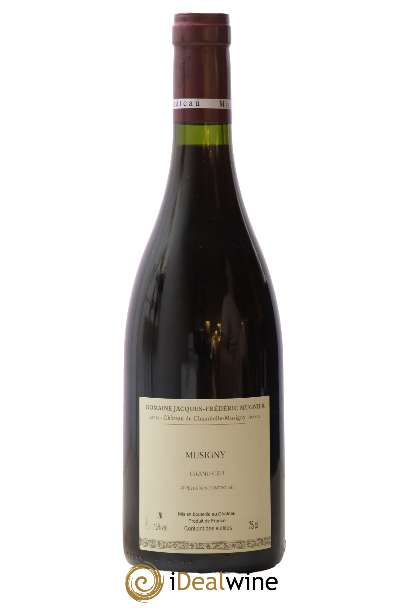 Musigny Grand Cru Jacques-Frédéric Mugnier 2017 - Lot de 1 bouteille - 1