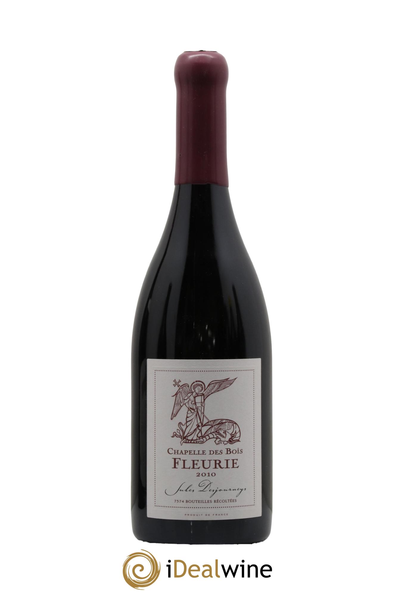 Fleurie Chapelle des Bois Jules Desjourneys 2010 - Lot de 1 bouteille - 0