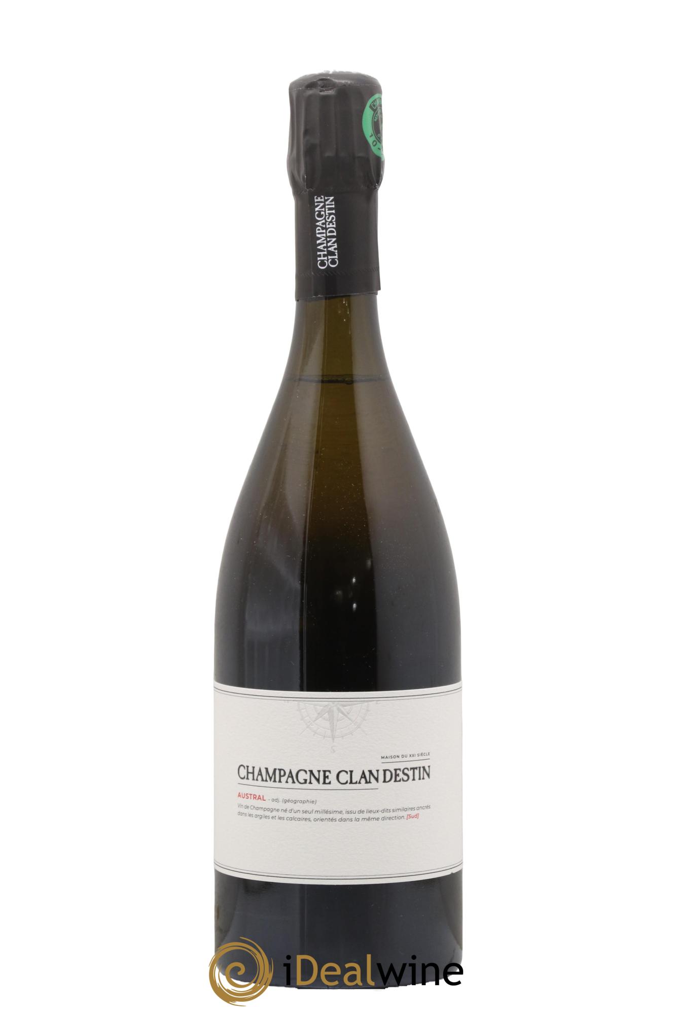 Austral Brut Nature Clandestin - Posten von 1 Flasche - 0