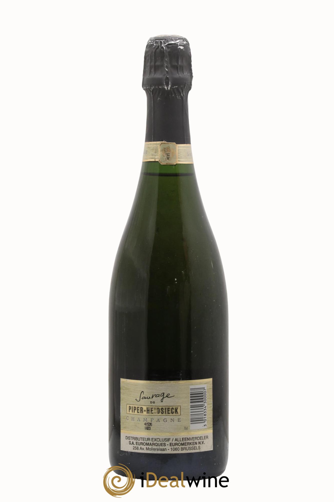 Champagne Brut Sauvage Piper Heidsieck 1985 - Lot of 1 bottle - 1