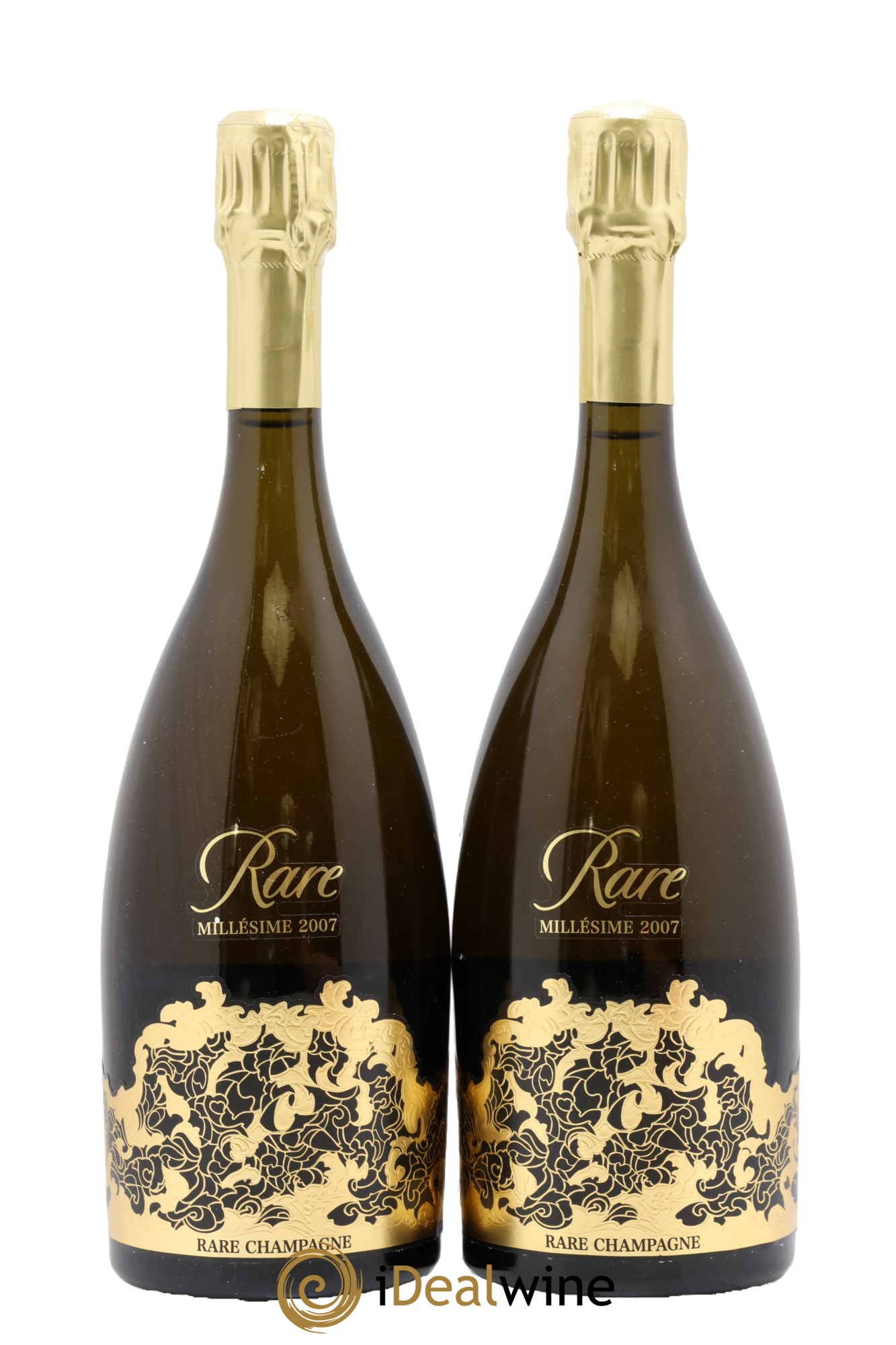 Rare Piper Heidsieck 2007 - Lot de 2 bouteilles - 0