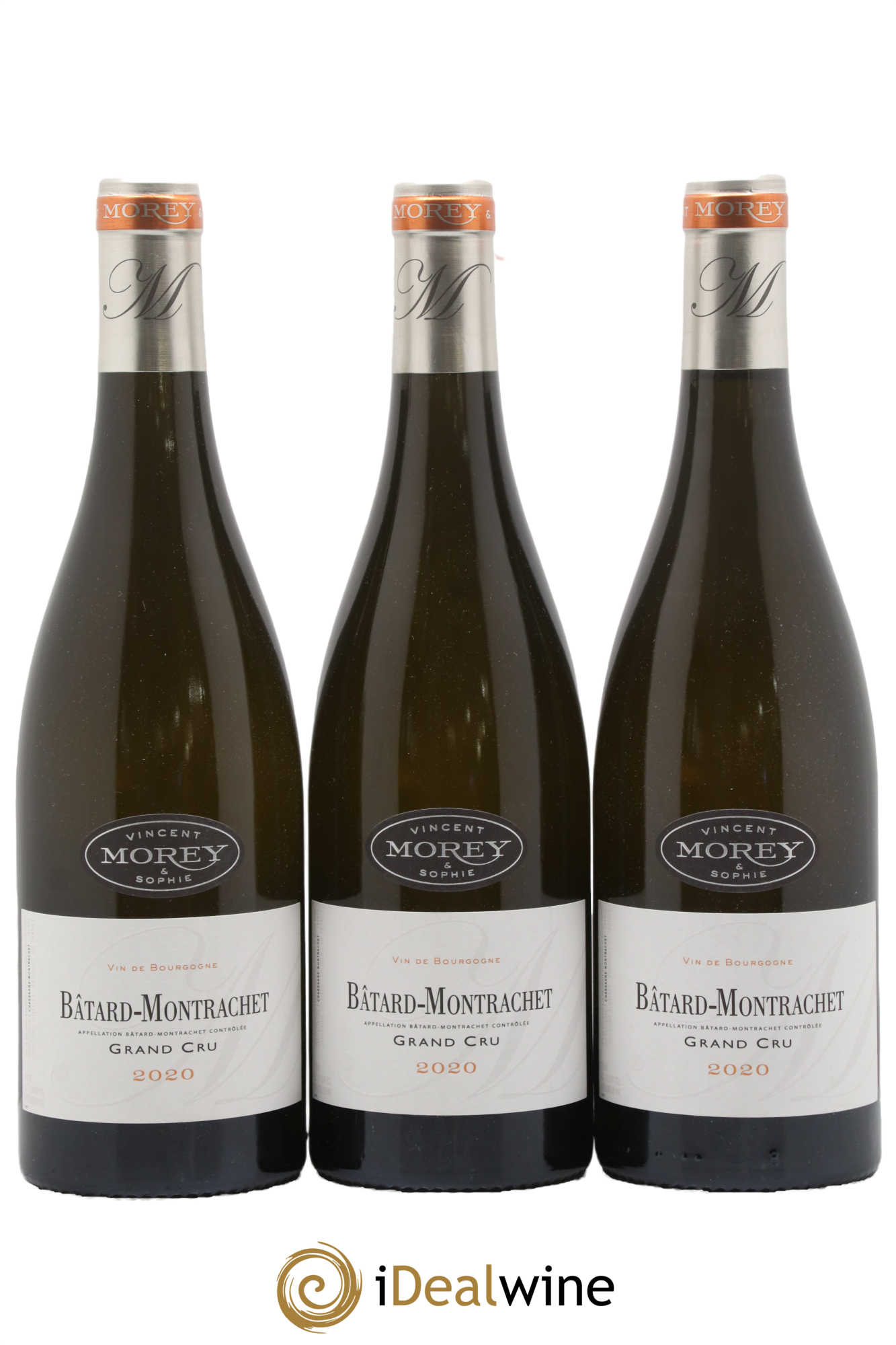 Bâtard-Montrachet Grand Cru Vincent et Sophie Morey 2020 - Lot de 3 bouteilles - 0