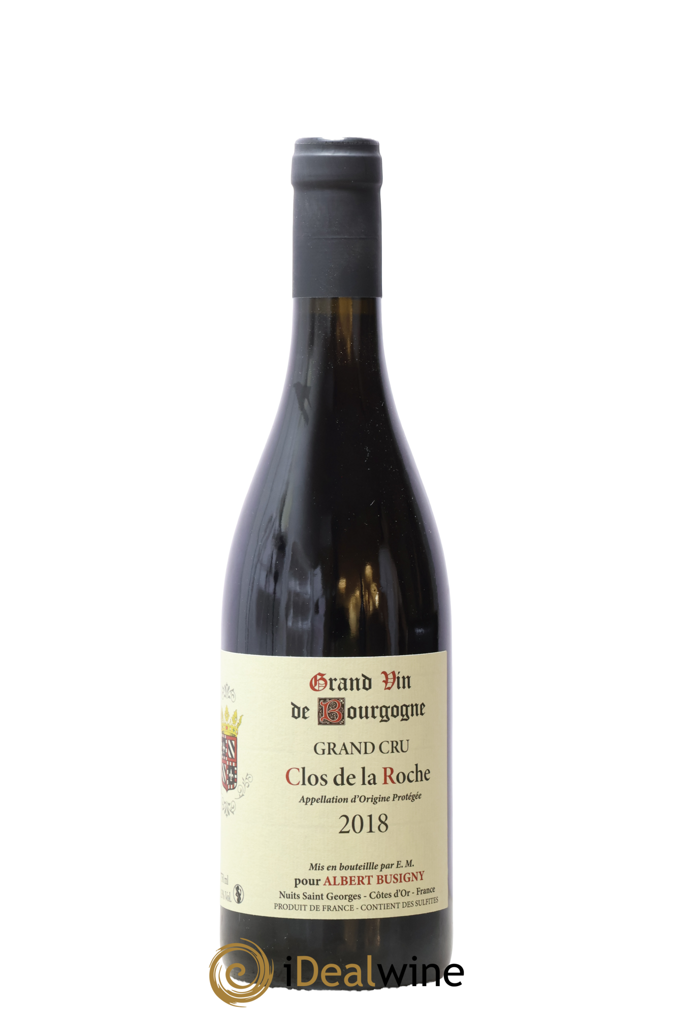 Clos de la Roche Grand Cru Albert Busigny 2018 - Posten von 1 Flasche - 0