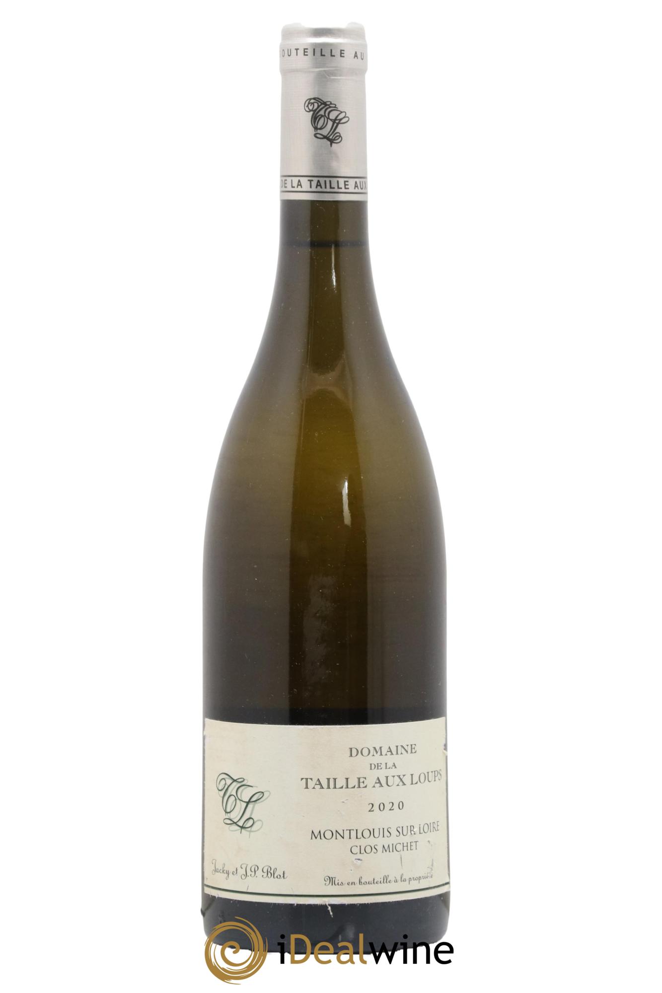 Montlouis-sur-Loire Clos Michet La Taille aux Loups - Jacky Blot 2020 - Lot de 1 bouteille - 0