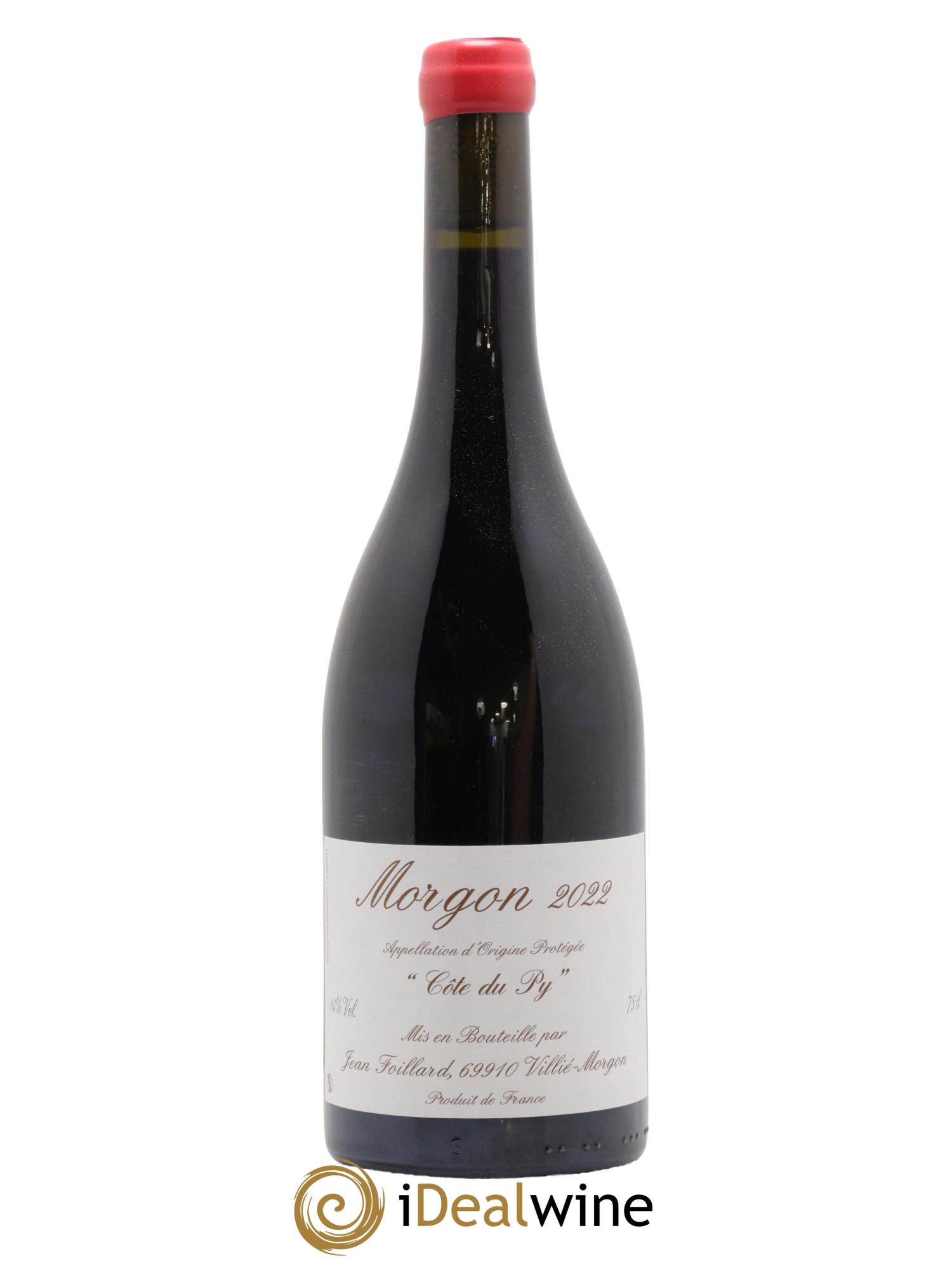 Morgon Côte du Py Jean Foillard 2022 - Lot of 1 bottle - 0