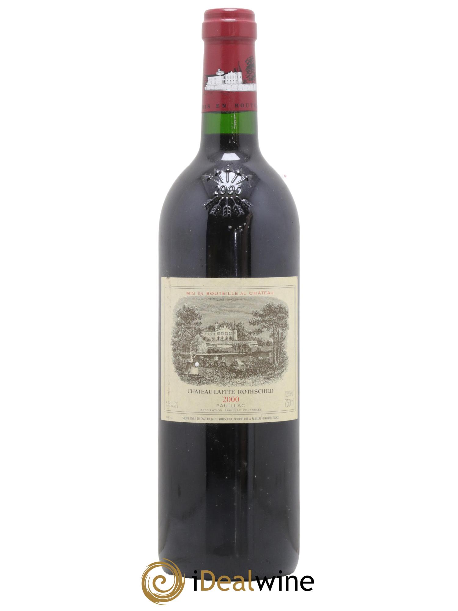 Château Lafite Rothschild 1er Grand Cru Classé 2000 - Lot de 1 bouteille - 0