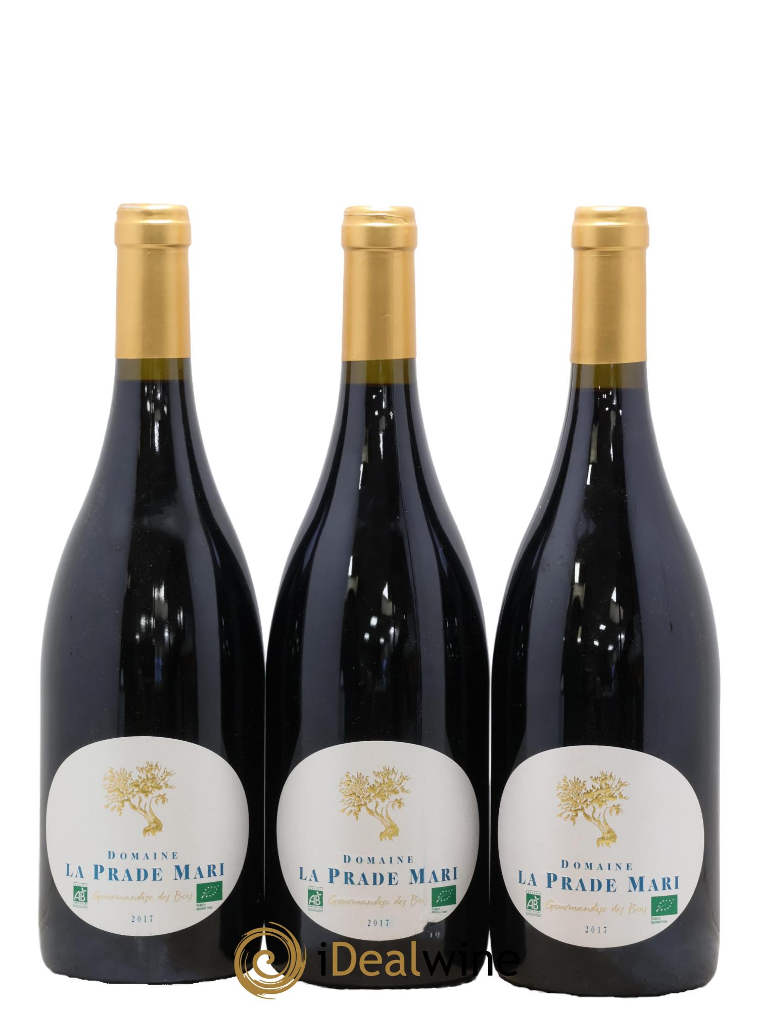 Minervois Gourmandise Des Bois Domaine La Prade Mari 2017 - Posten von 3 Flaschen - 0