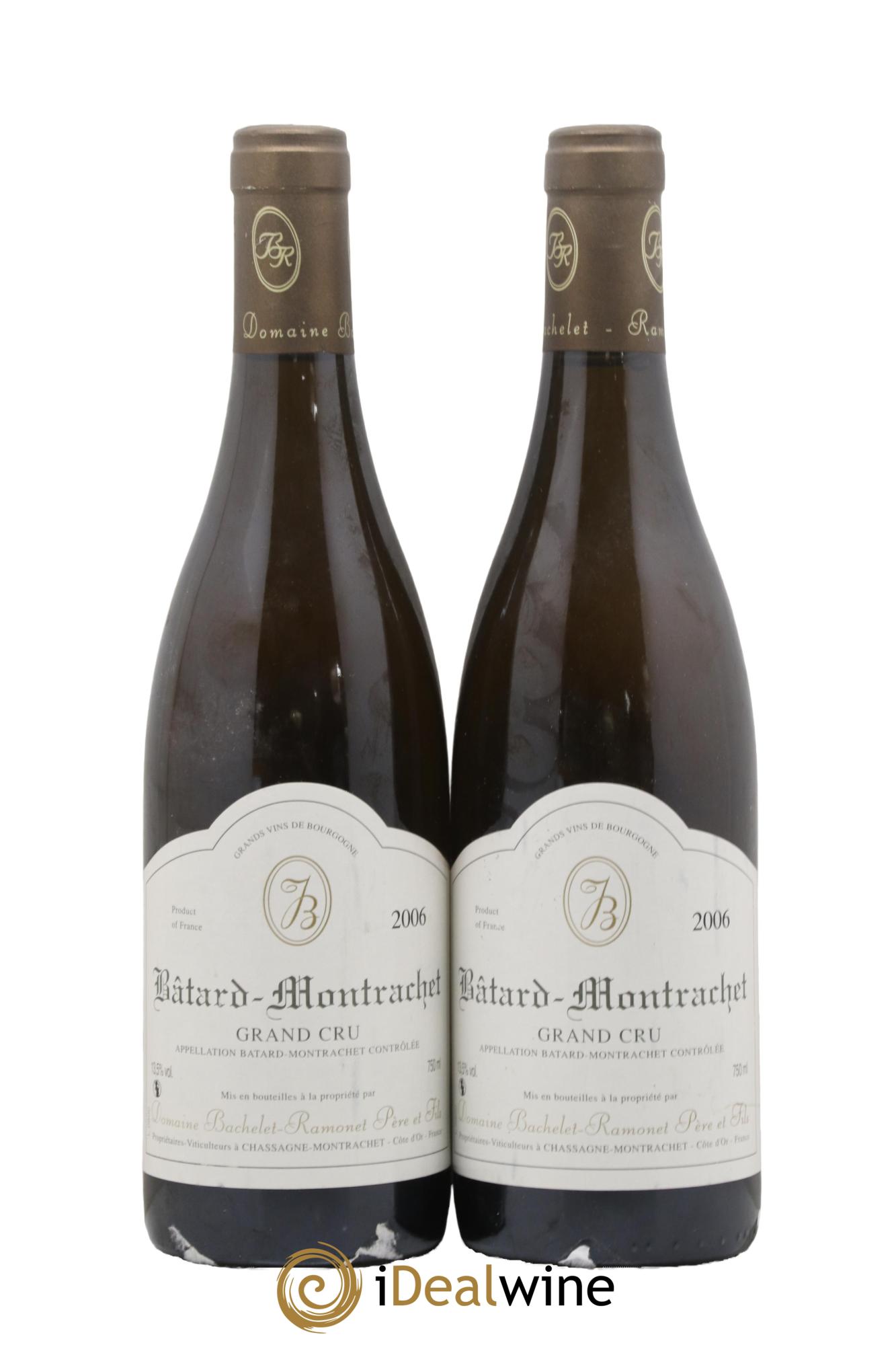 Bâtard-Montrachet Grand Cru Bachelet-Ramonet (Domaine) 2006 - Lot of 2 bottles - 0