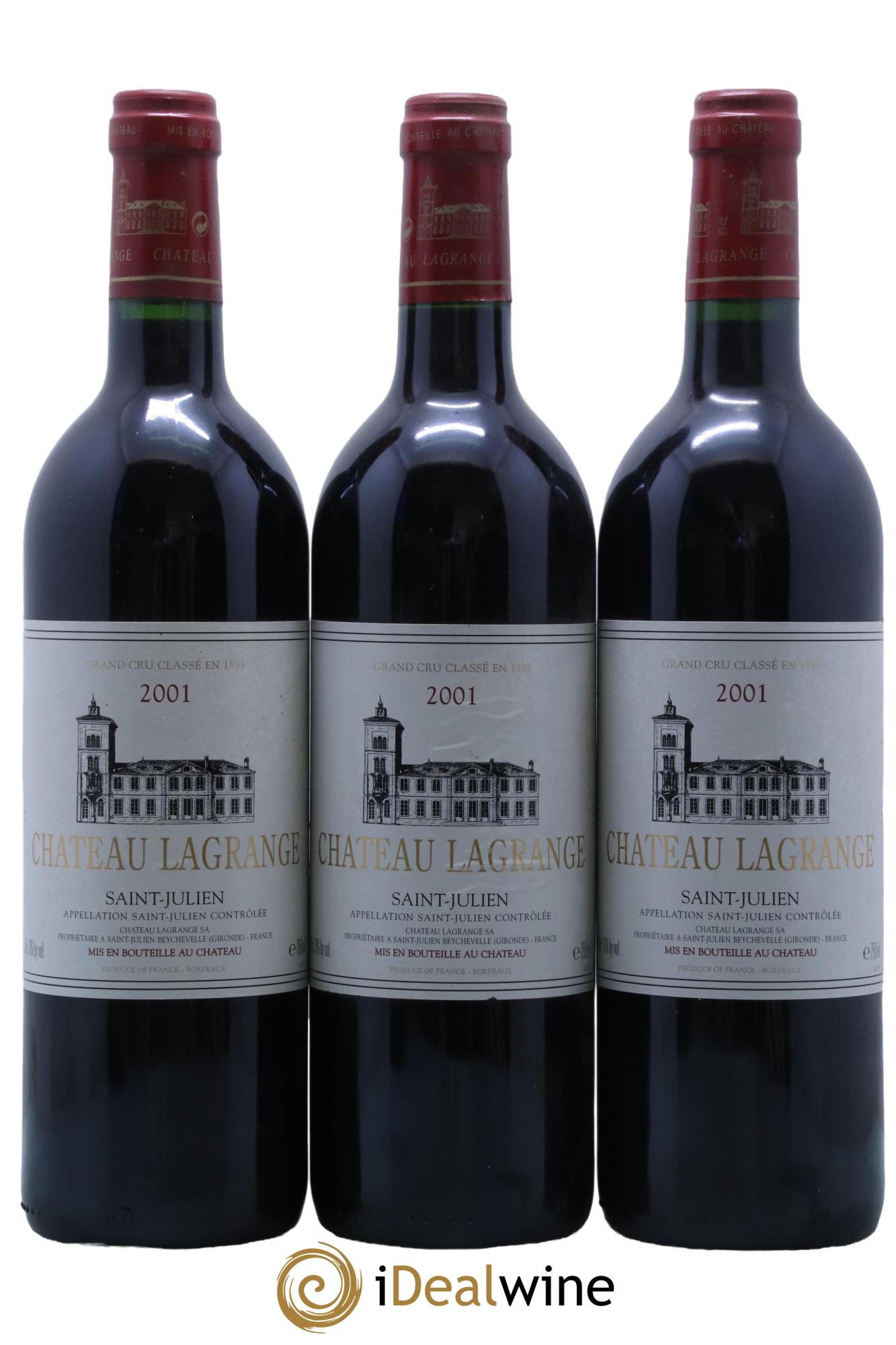 Château Lagrange 3ème Grand Cru Classé 2001 - Lot de 12 bouteilles - 2