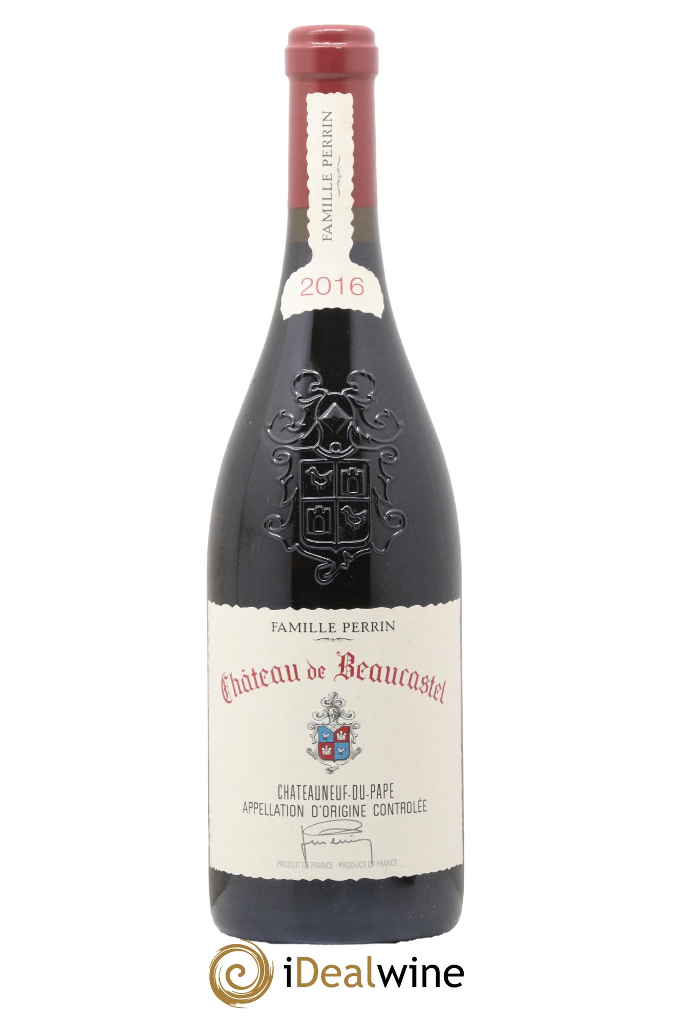 Châteauneuf-du-Pape Château de Beaucastel Famille Perrin 2016 - Lot de 1 bouteille - 0