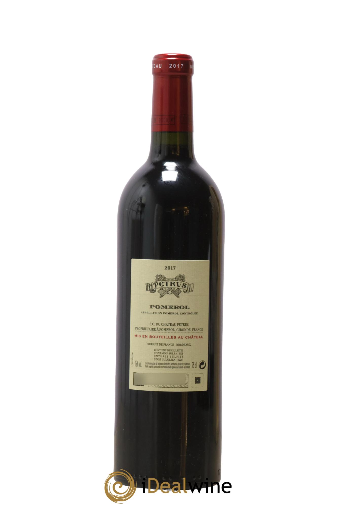 Petrus 2017 - Lot de 1 bouteille - 2