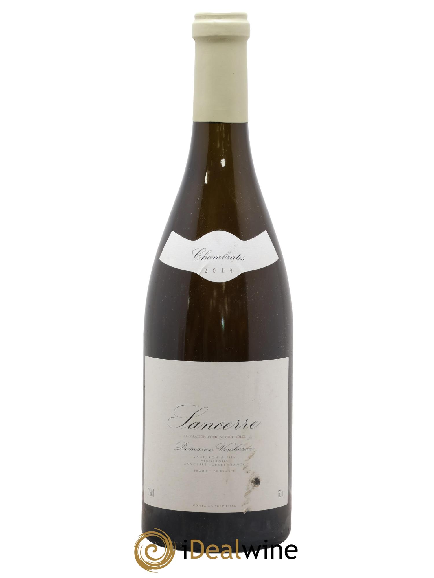 Sancerre Chambrates Domaine Vacheron et Fils 2013 - Posten von 1 Flasche - 0