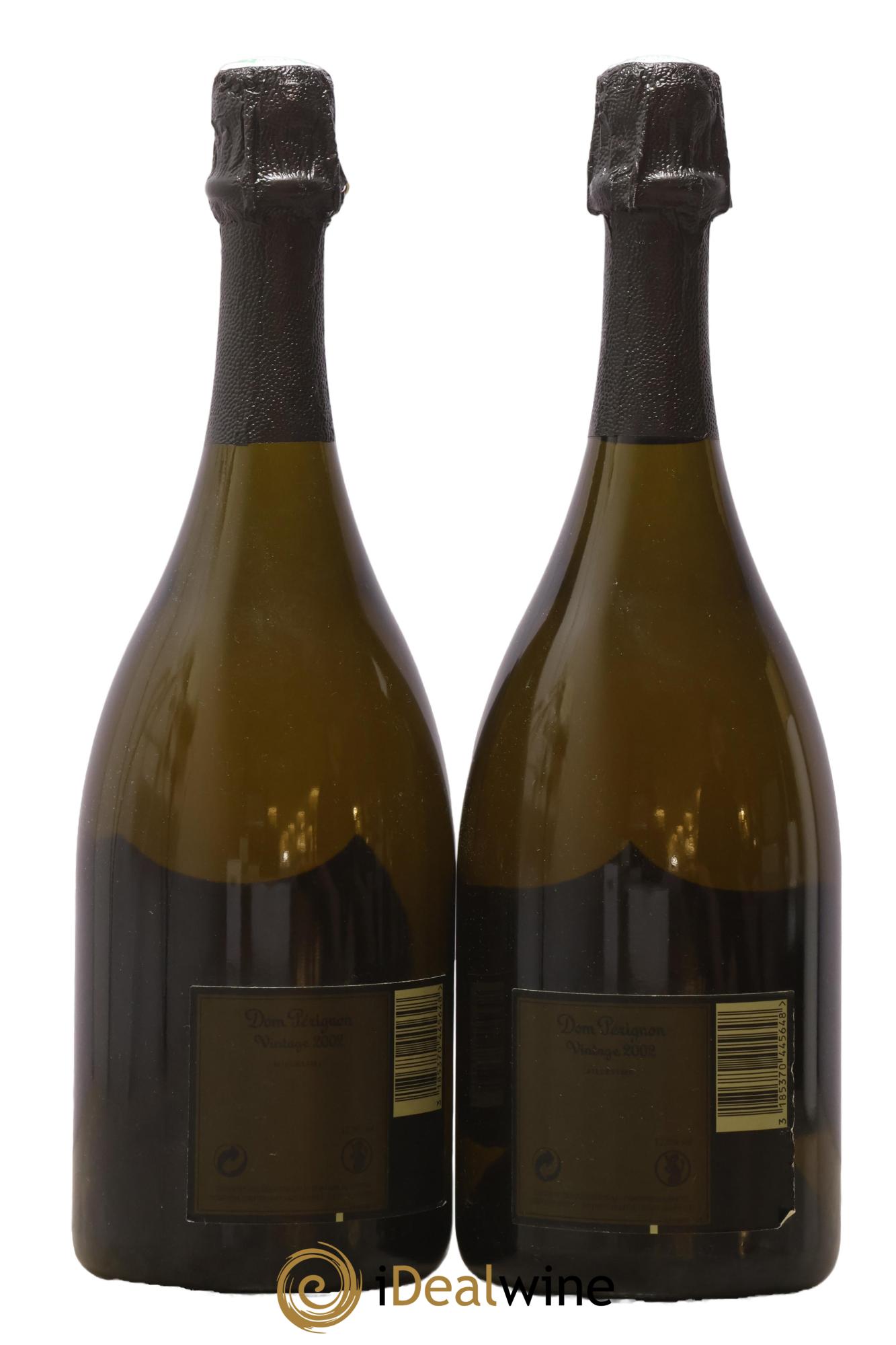 Brut Dom Pérignon 2002 - Lot of 2 bottles - 1