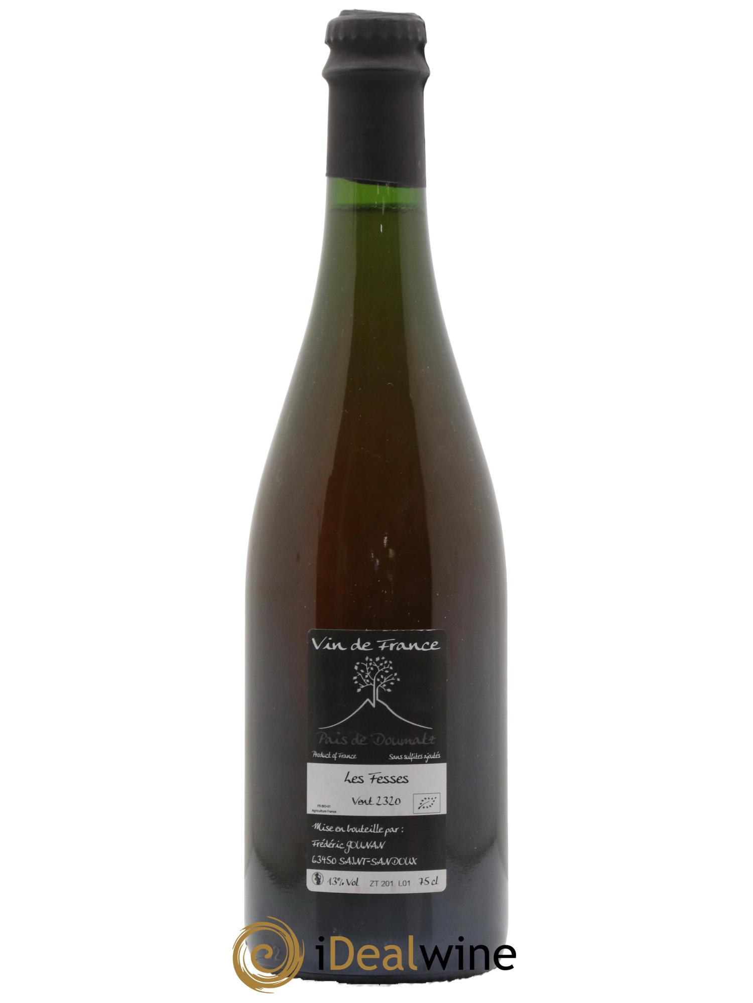 Vin de France Les Fesses Vignoble de l'Arbre Blanc 2020 - Posten von 1 Flasche - 1