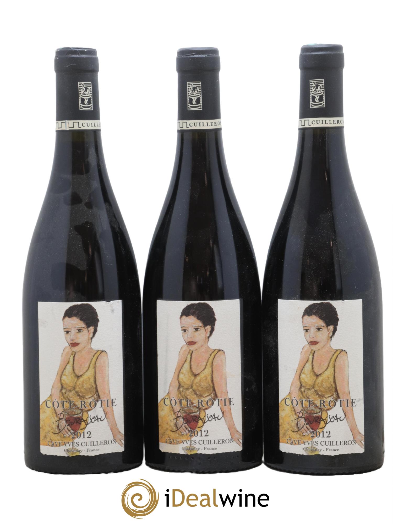 Côte-Rôtie Cuvée Bourasseau Yves Cuilleron (Domaine) 2012 - Lot de 3 bouteilles - 0