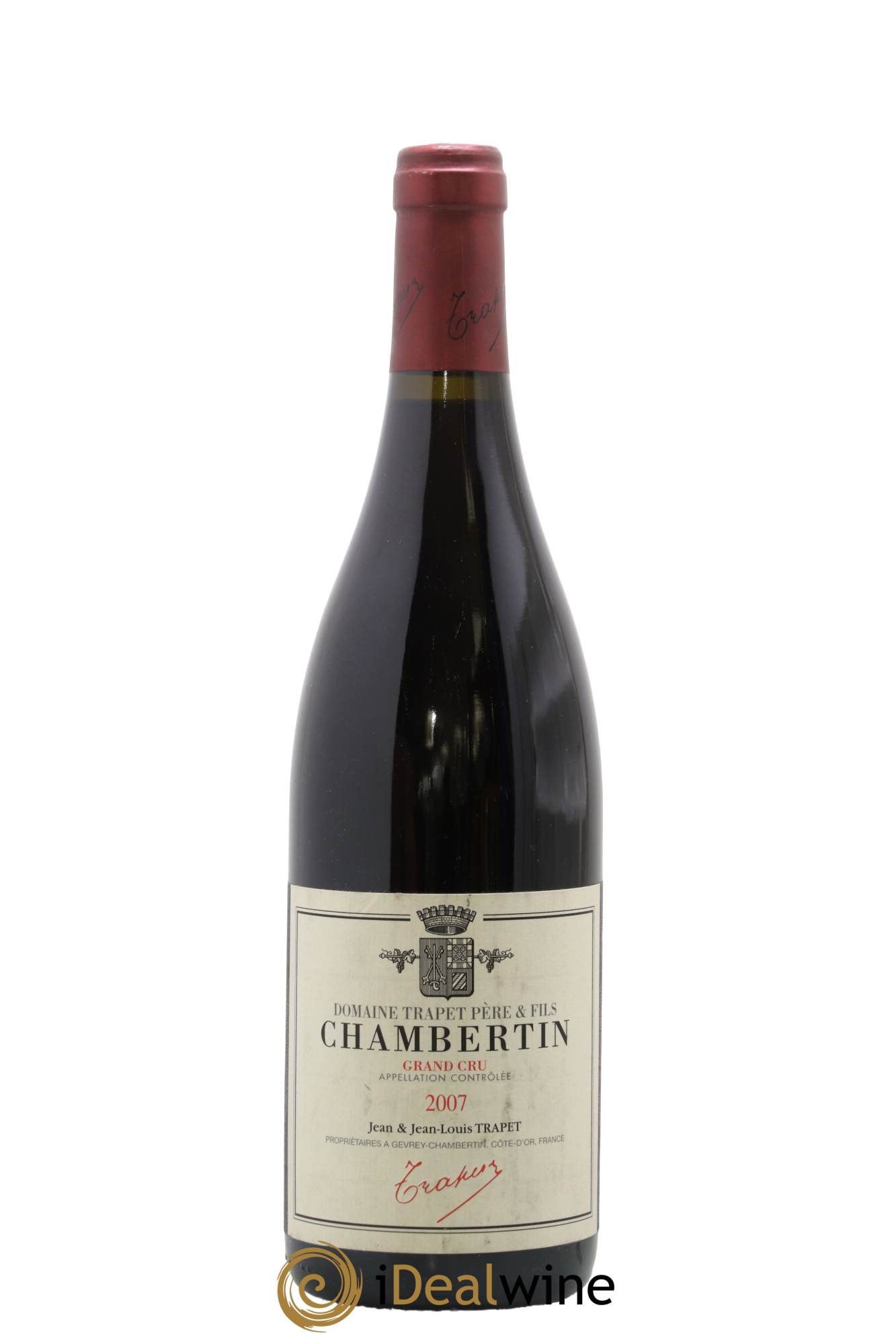 Chambertin Grand Cru Domaine Trapet 2007 - Posten von 1 Flasche - 0