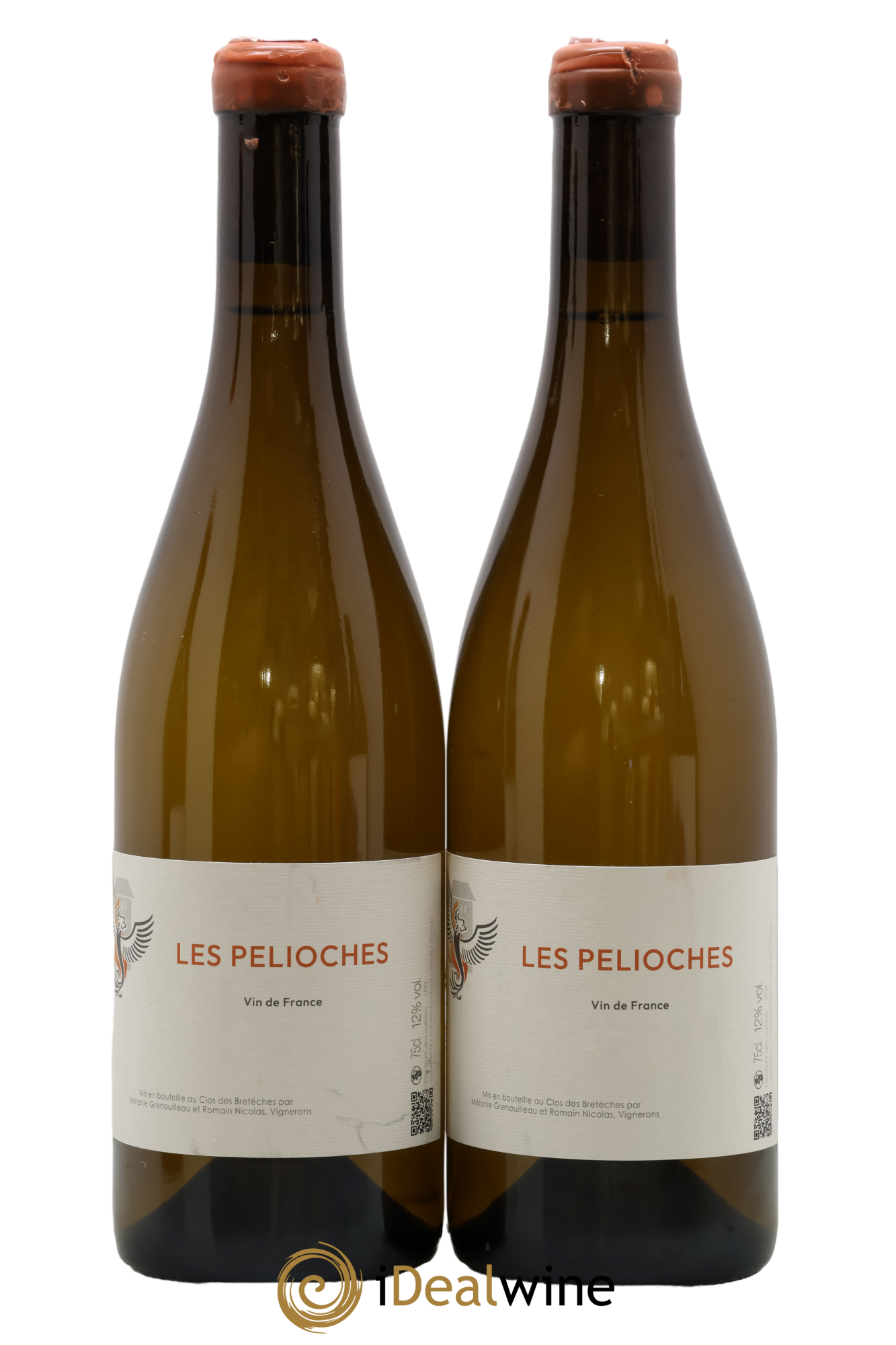 Vin de France Les Pelioches Clos des Bretèches 2024 - Lot de 2 bouteilles - 0