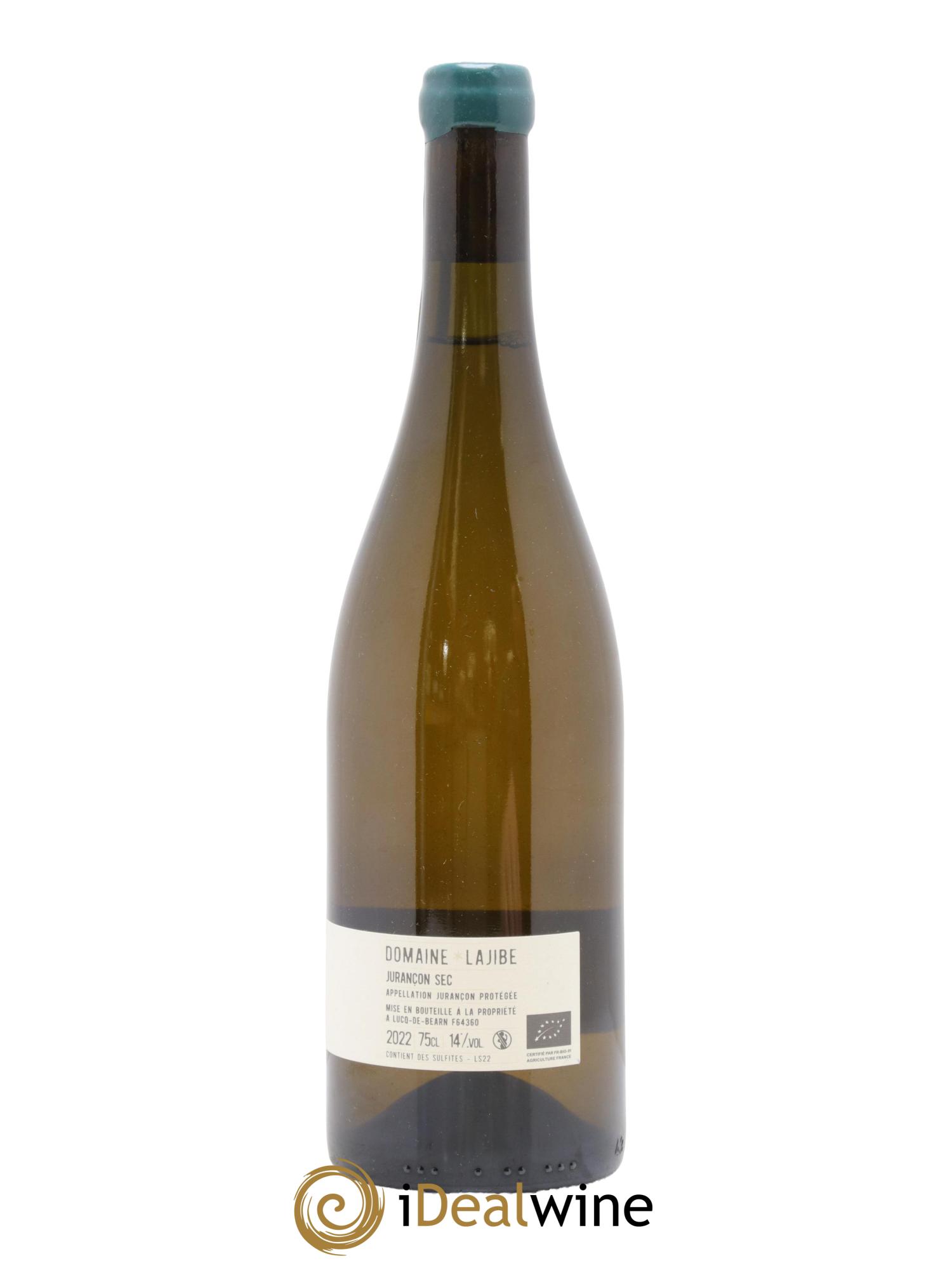 Jurançon sec Serres-Seques Domaine Lajibe - Jean-Baptiste Semmartin 2022 - Posten von 1 Flasche - 1
