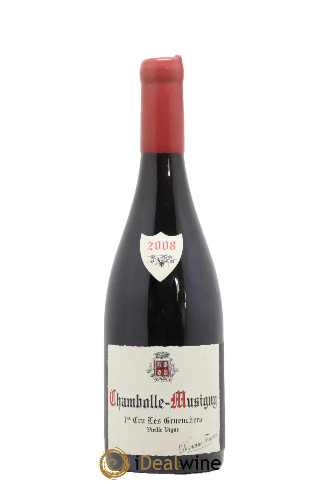 Chambolle-Musigny 1er Cru Les Gruenchers Vieille Vigne Fourrier (Domaine) 2008 - Lot de 1 bouteille - 0
