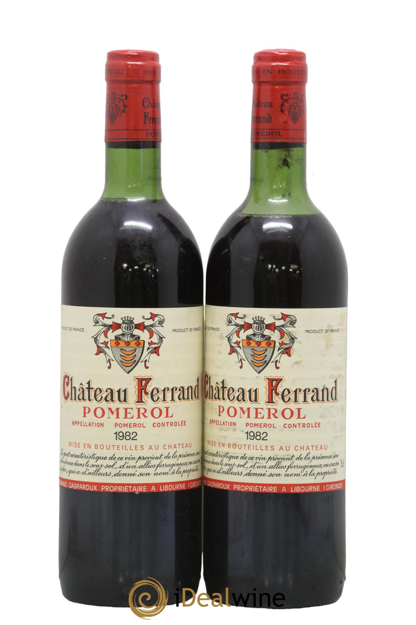 Château Ferrand 1982 - Posten von 2 Flaschen - 0