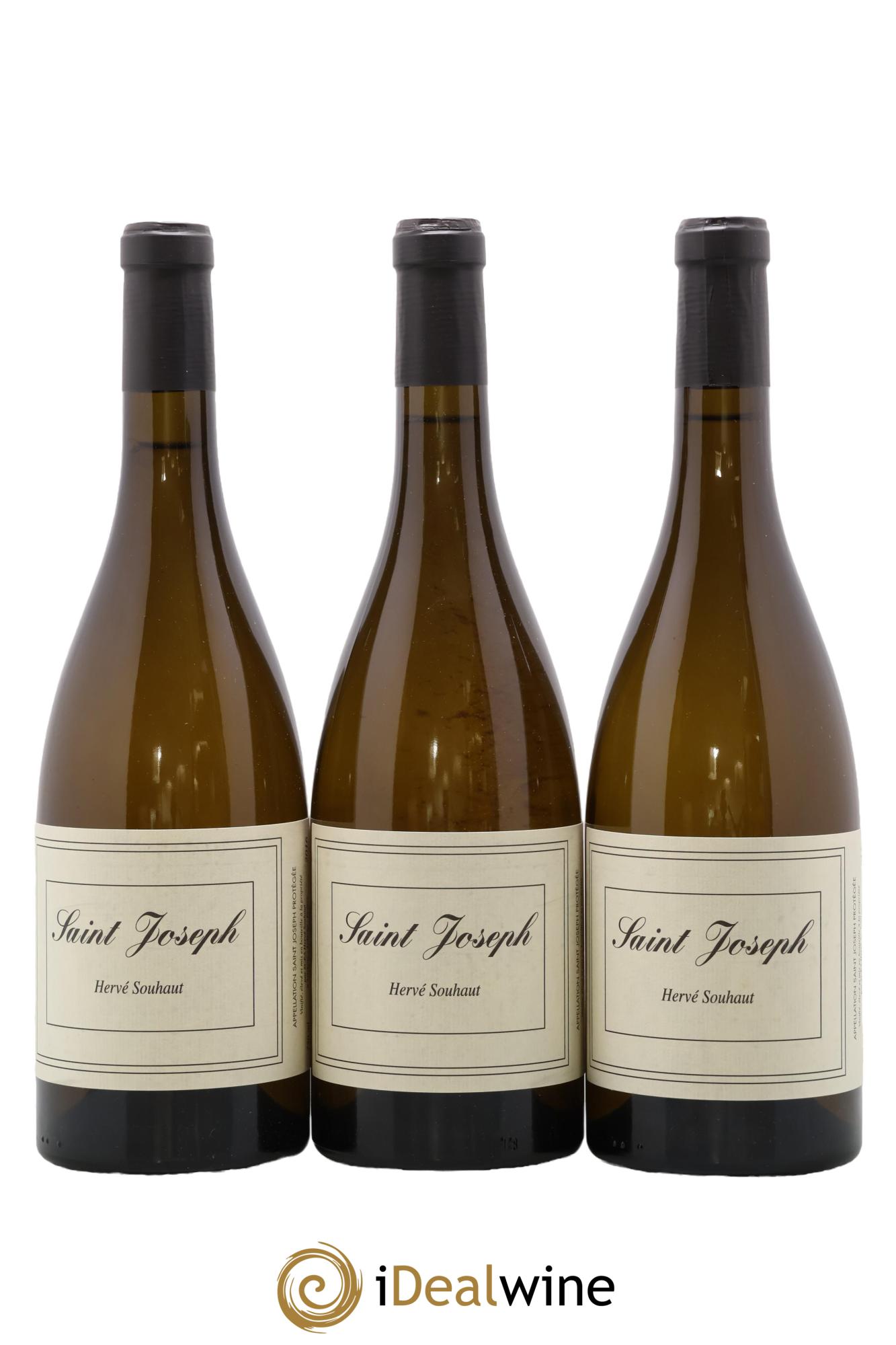 Saint-Joseph Hervé Souhaut 2016 - Lot of 3 bottles - 0